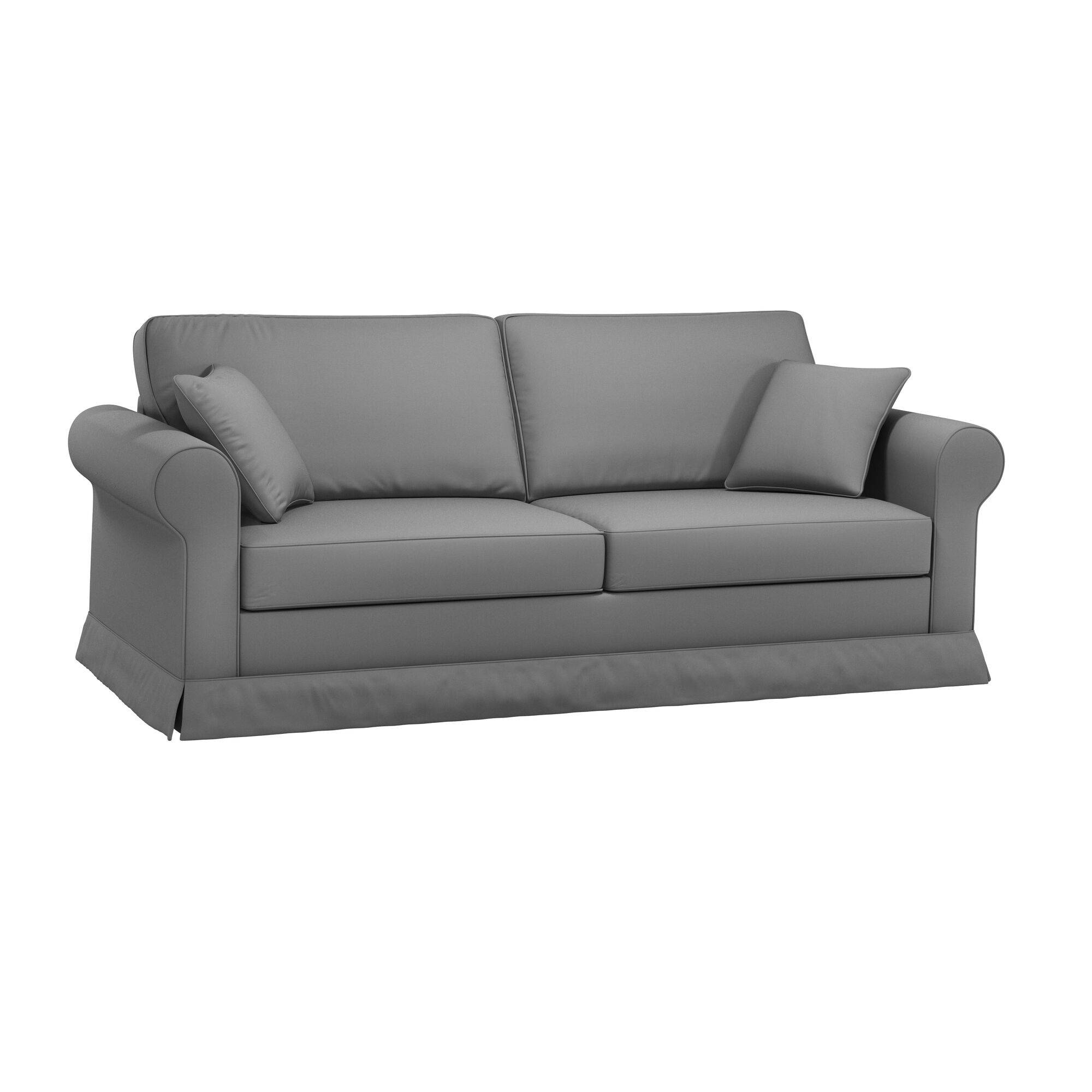 Canapé convertible tissu déhoussable Naxos