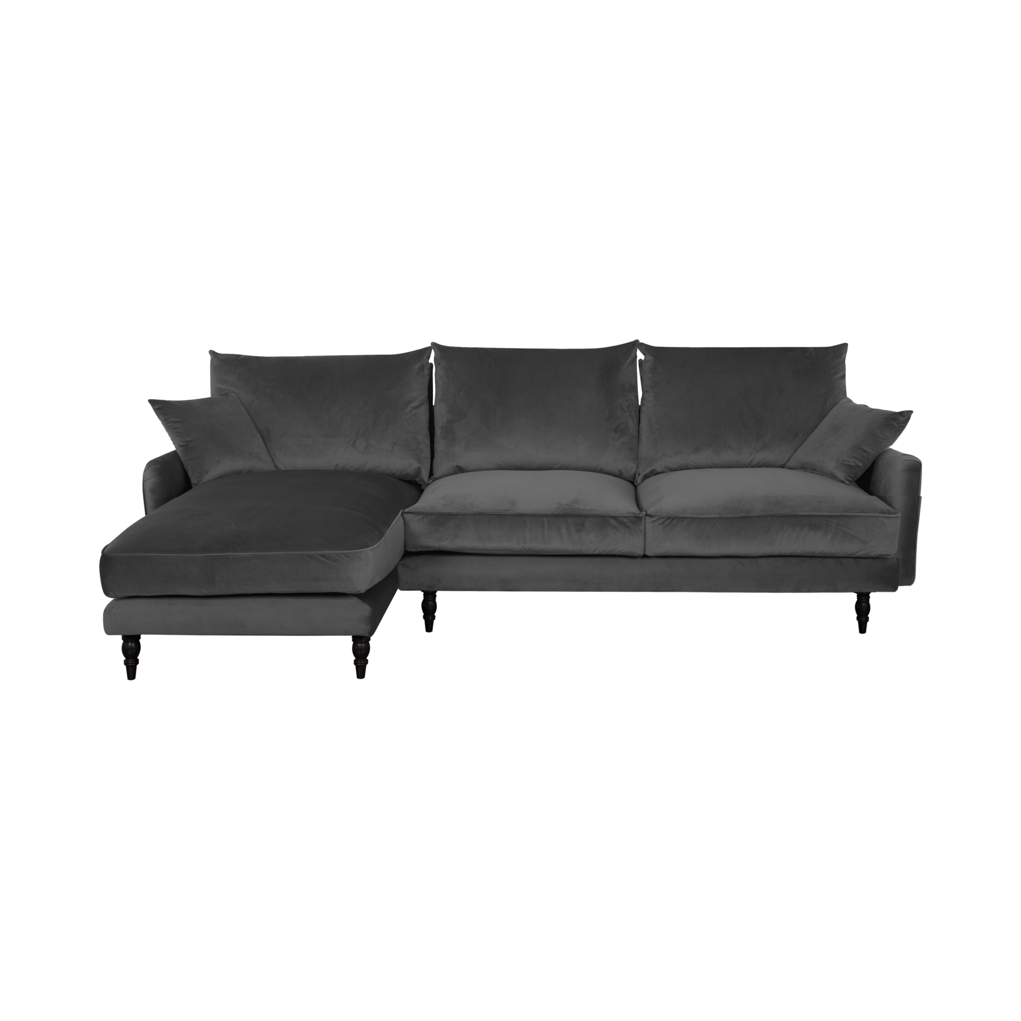 Canapé d'angle velours Olie