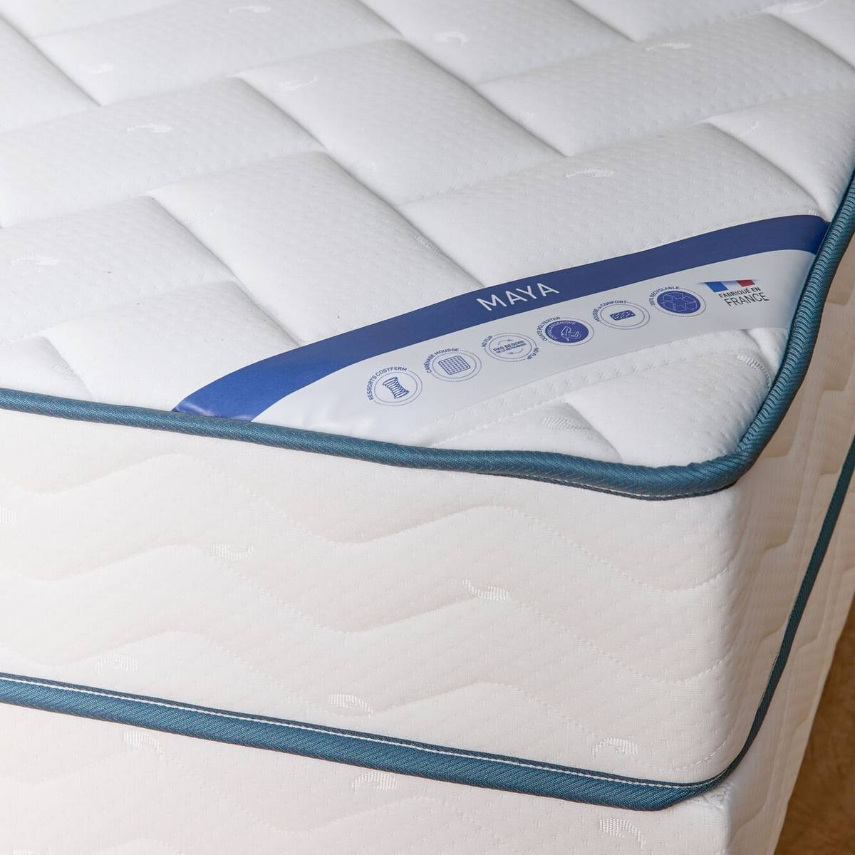 Matelas ressorts biconiques 20 cm Maya Matelas ressorts biconiques 20 cm Maya