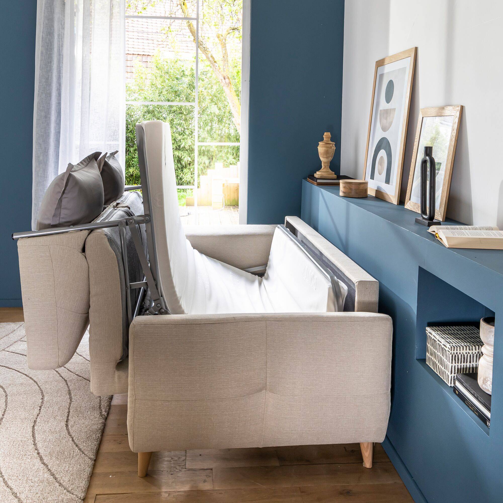 Matelas mousse 7 cm pour canapé-lit - Bultex