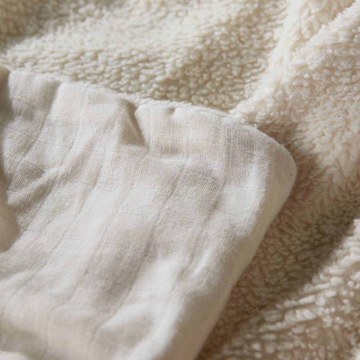 Plaid sherpa gaze de coton bio Pablo Plaid sherpa gaze de coton bio Pablo