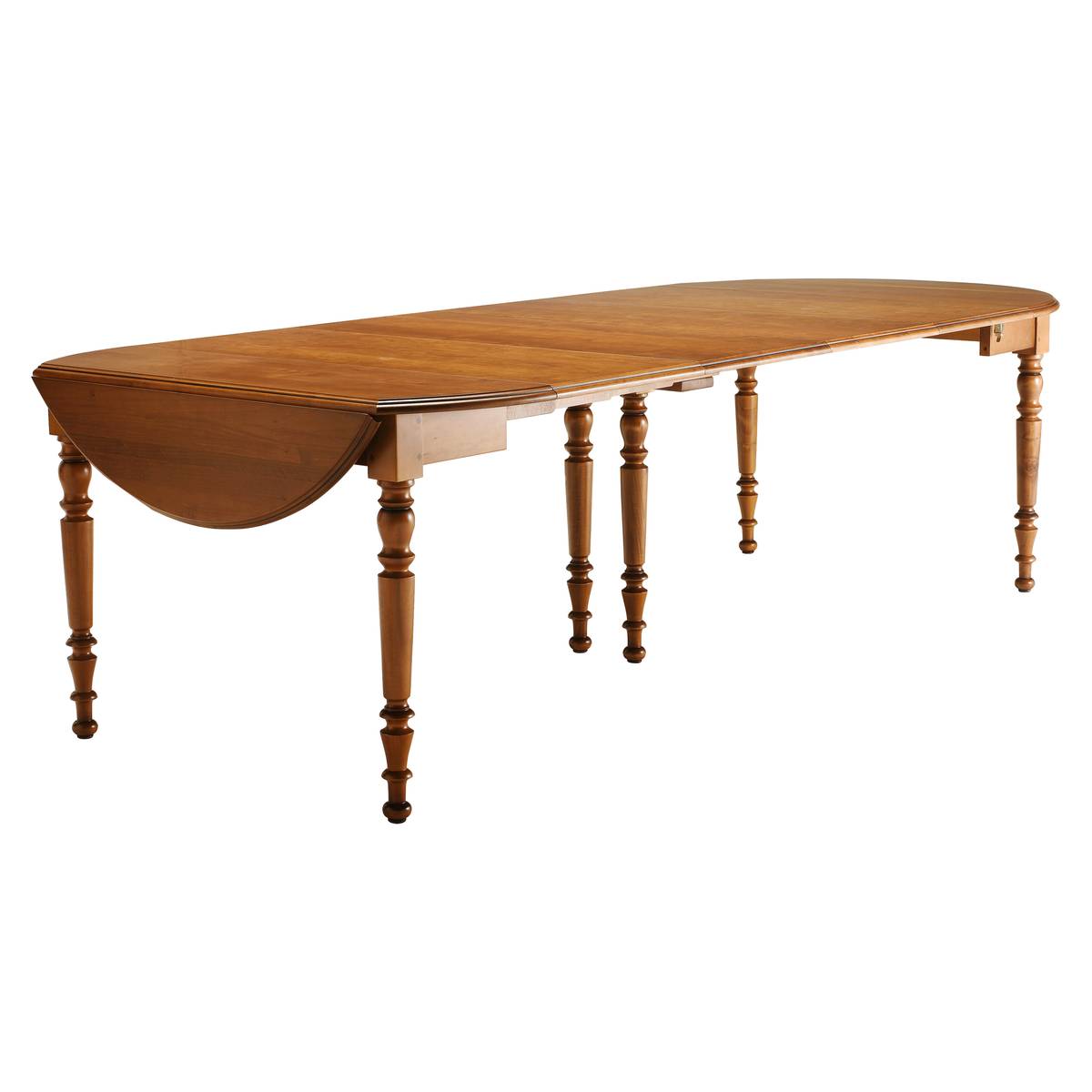 Table ronde à volets Ø 115 Léonnie, chêne Table ronde à volets Ø 115 Léonnie, chêne