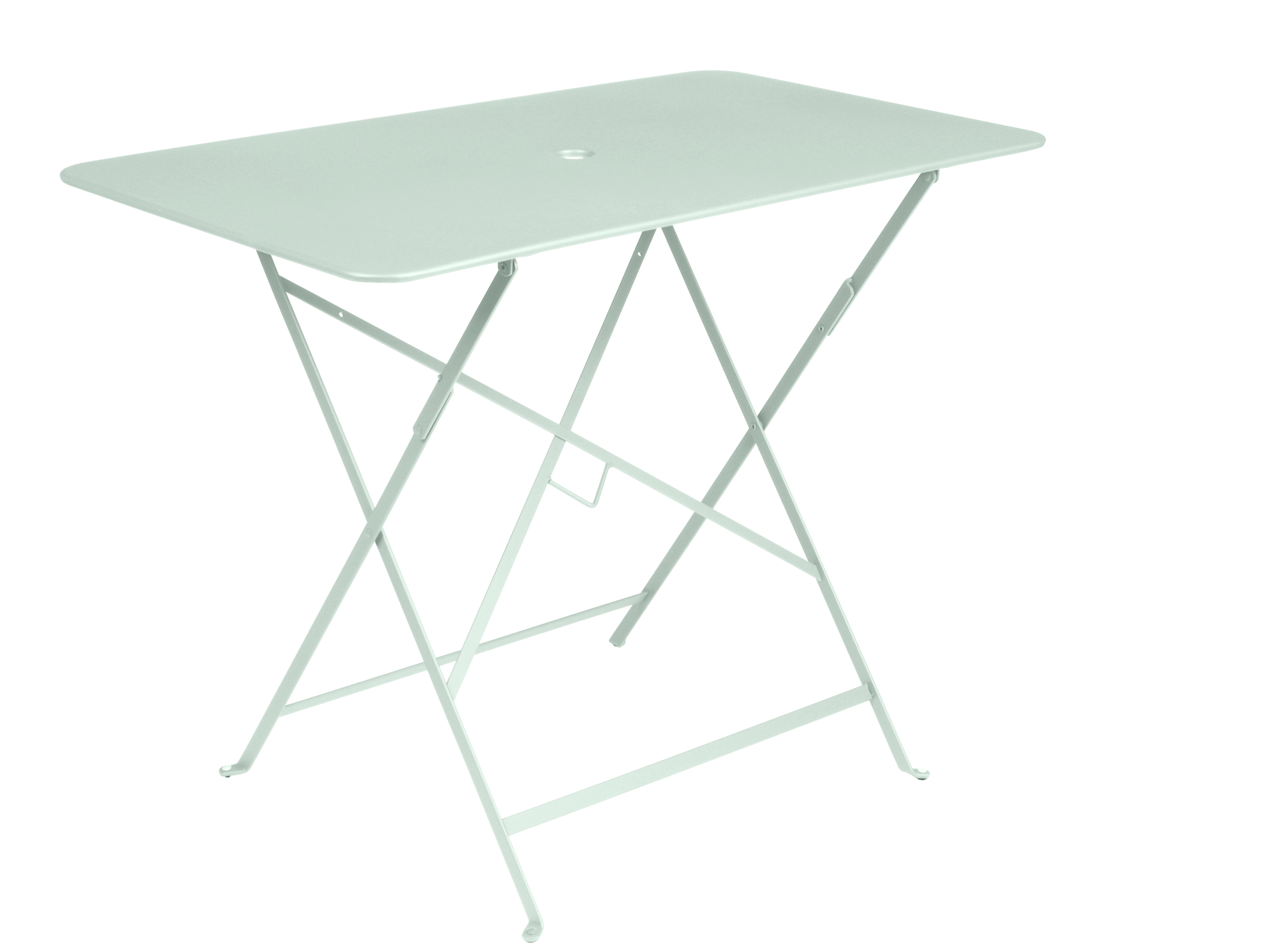 Table Rectangulaire Pliante 97 x 57 cm Bistro en Acier
