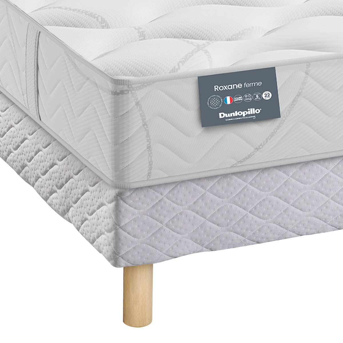 Matelas latex 22 cm Roxane ferme Matelas latex 22 cm Roxane ferme