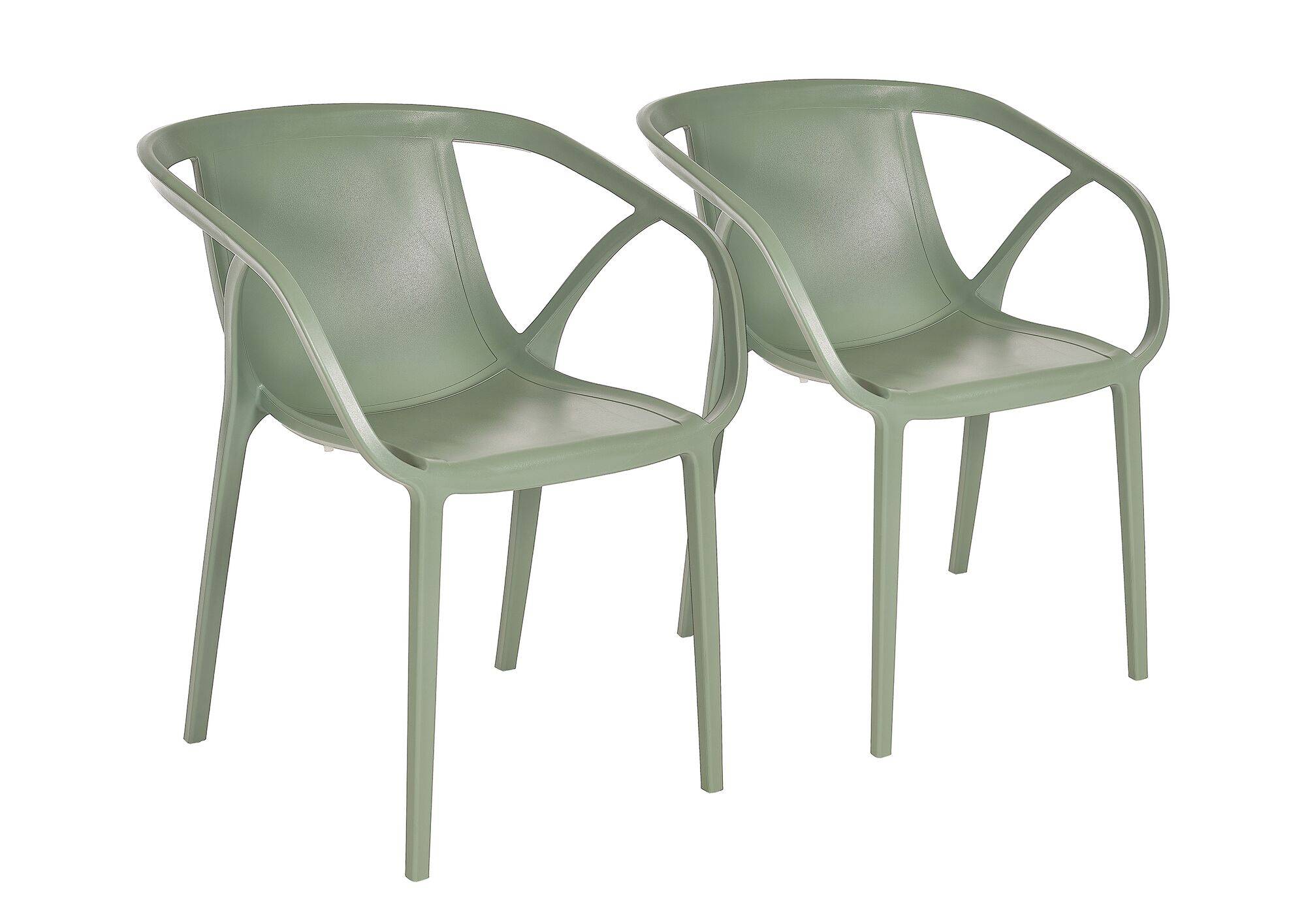 Lot de 2 Fauteuils Empilables Hop EZPELETA
