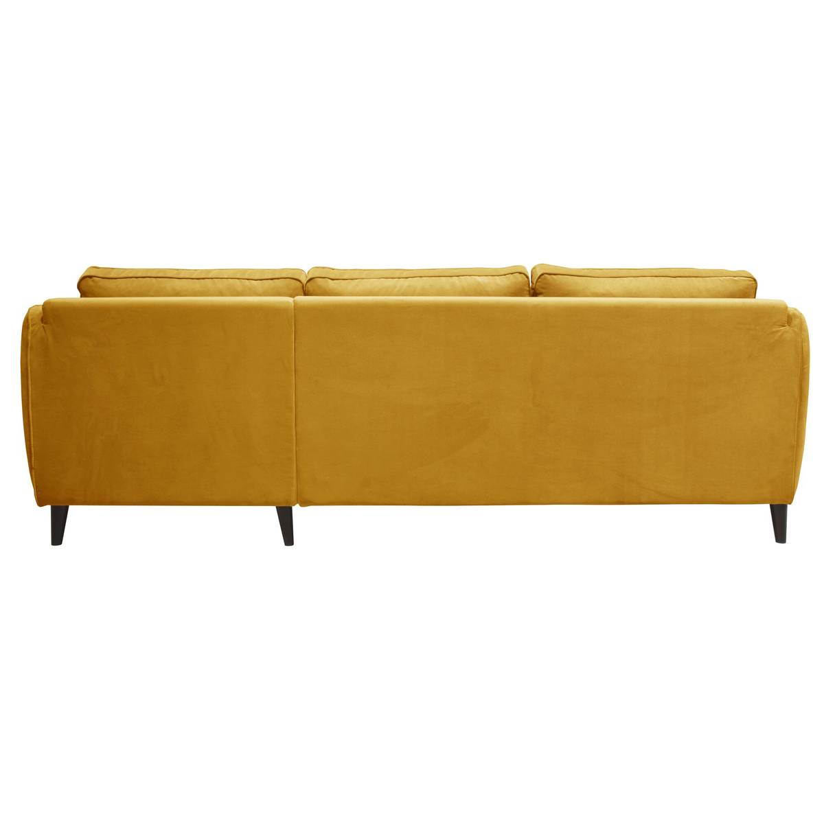 Canapé d'angle convertible velours Prince Canapé d'angle convertible velours Prince