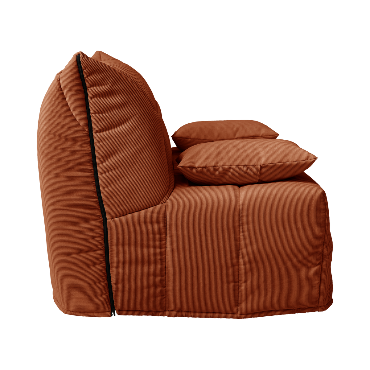 Canapé BZ velours côtelé matelas 12 cm Gaston Canapé BZ velours côtelé matelas 12 cm Gaston