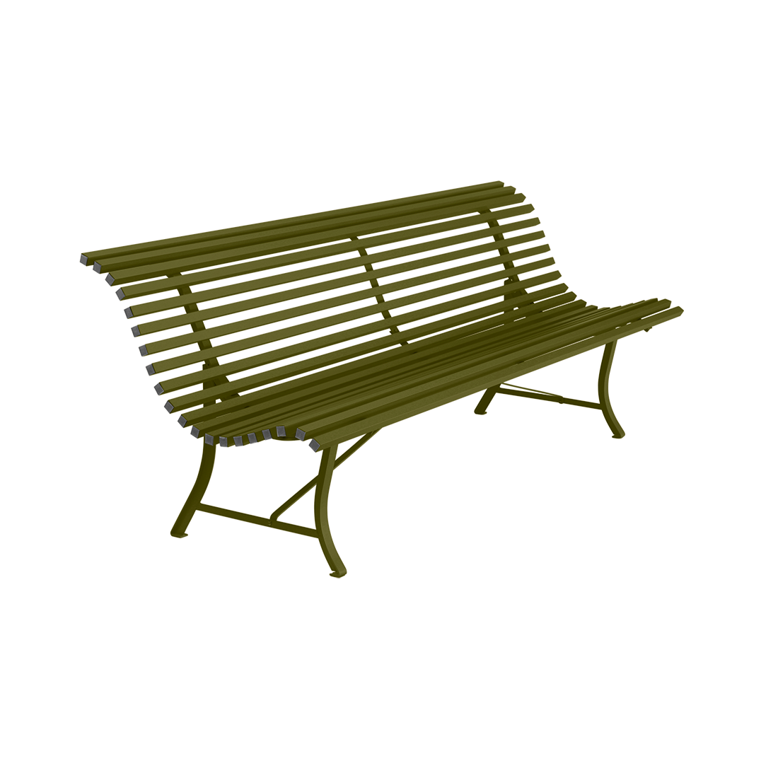 Banc 4 Places 200 cm Louisiane en Acier FERMOB