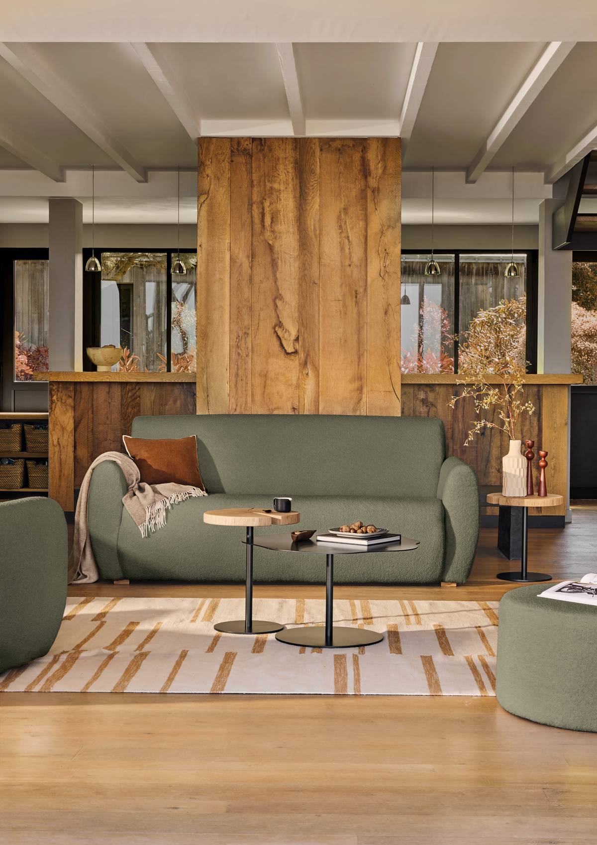 Canapé bouclette Ome Canapé bouclette Ome