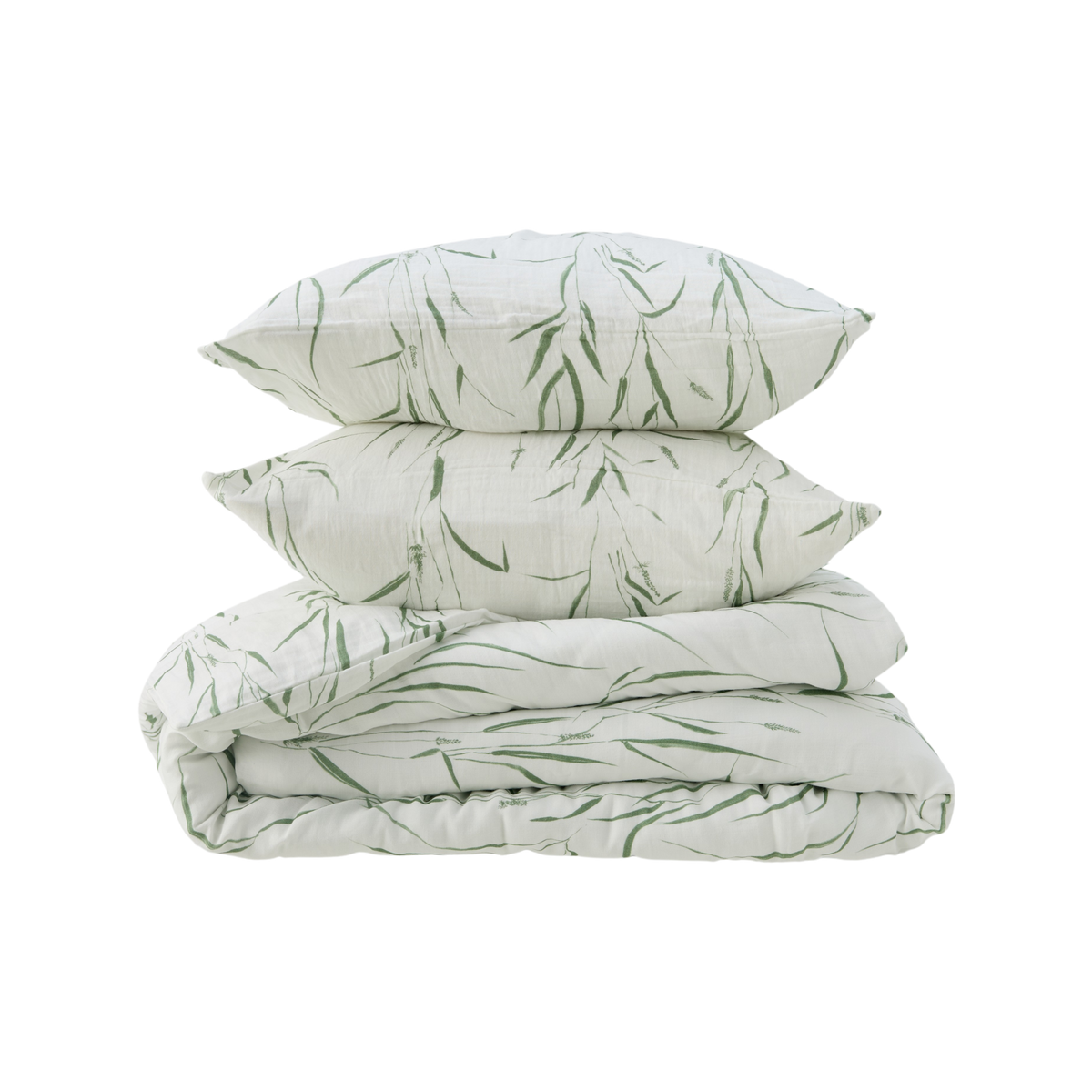 Parure de lit gaze de coton Vulpin CAMIF Parure de lit gaze de coton Vulpin CAMIF