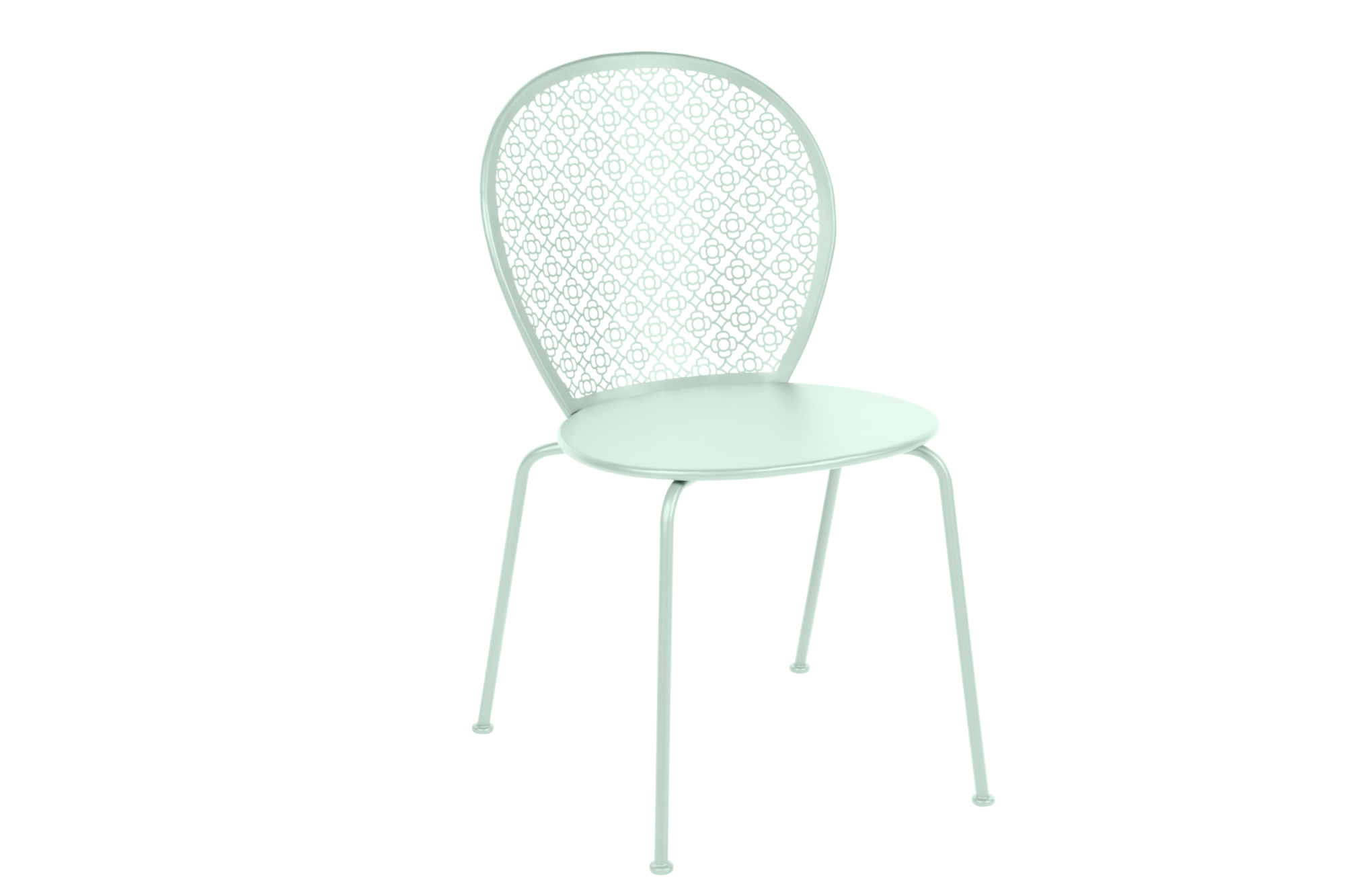 Lot de 2 Chaises Empilables Lorette en Acier