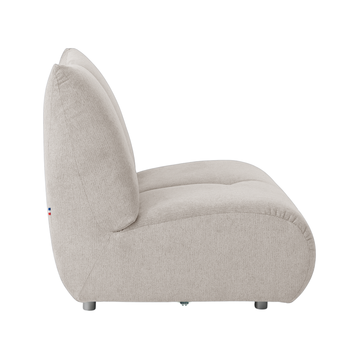 Chauffeuse pour canapé modulable tissu Benny Chauffeuse pour canapé modulable tissu Benny