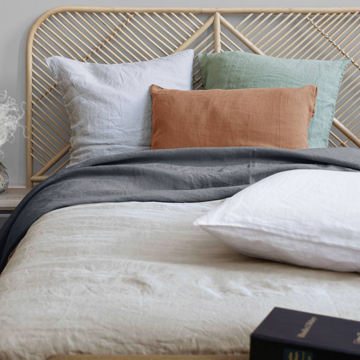 Taie d'oreiller chanvre Kala Taie d'oreiller chanvre Kala