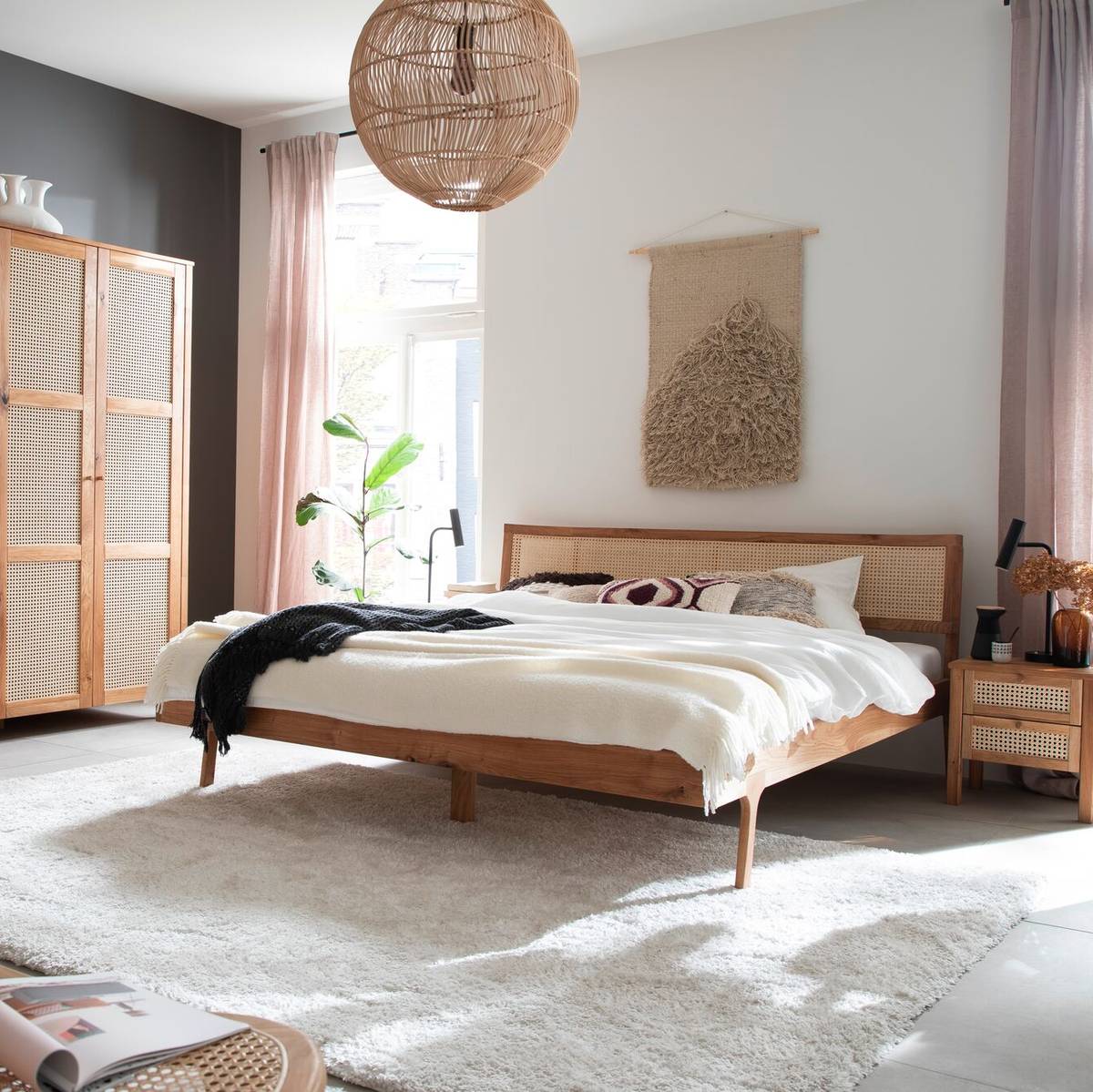 Lit chêne massif Capucine Lit chêne massif Capucine