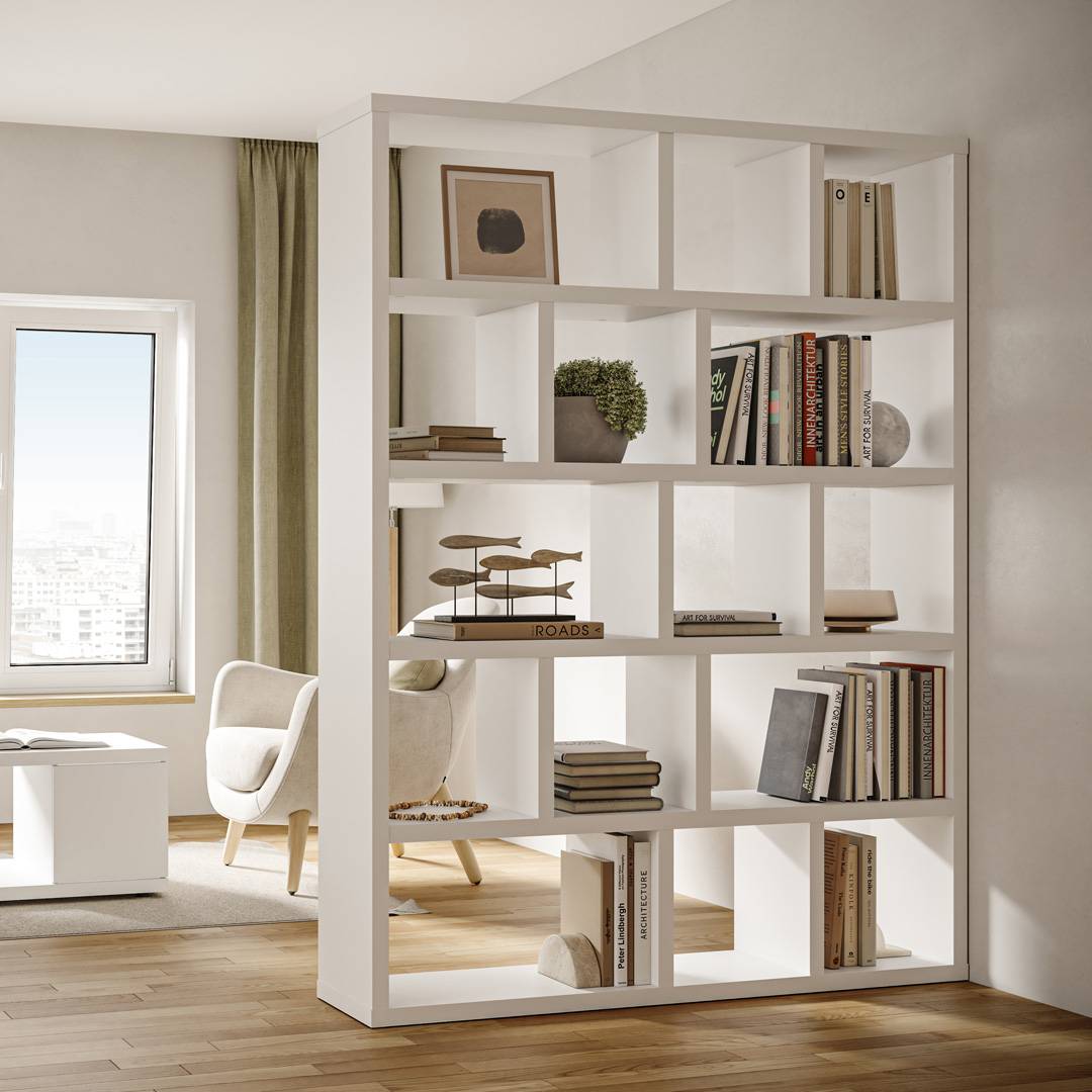 Bibliothèque 5 niveaux L150 cm Texas