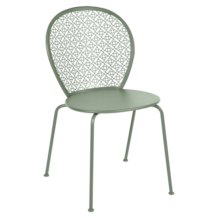 Lot de 2 Chaises Empilables Lorette en Acier