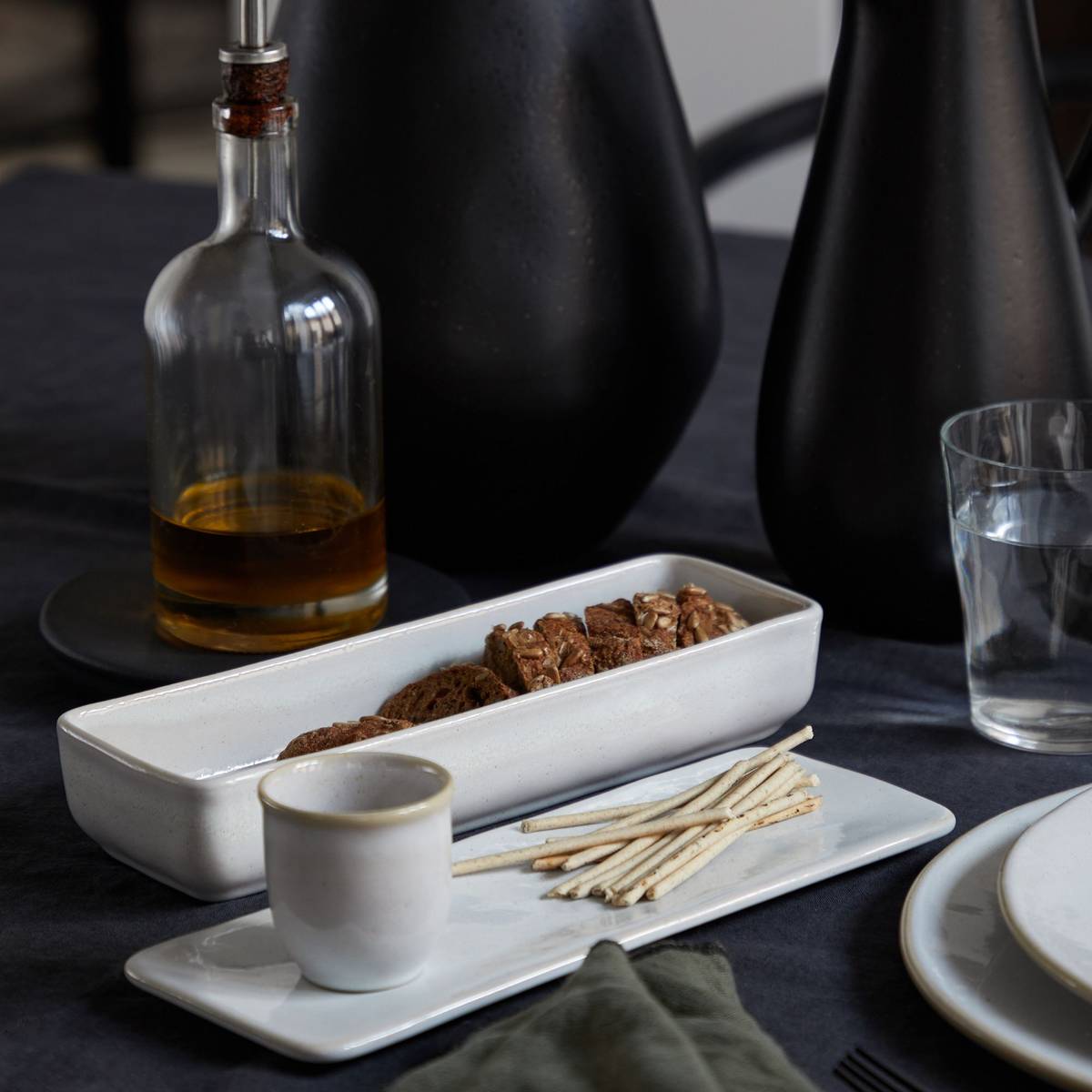 Pot rectangulaire 18 cm avec couvercle plat Roda Pot rectangulaire 18 cm avec couvercle plat Roda