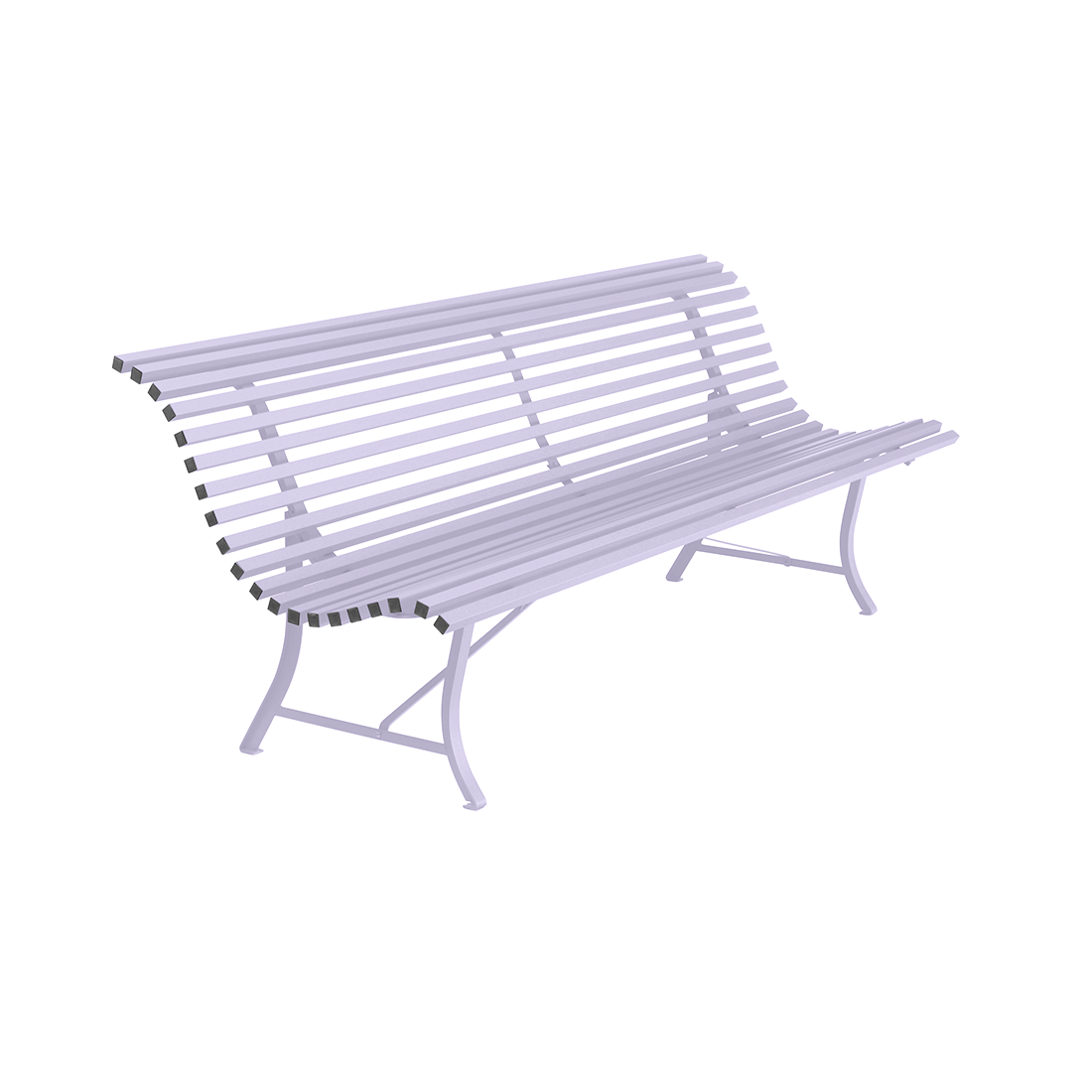 Banc 4 Places 200 cm Louisiane en Acier FERMOB