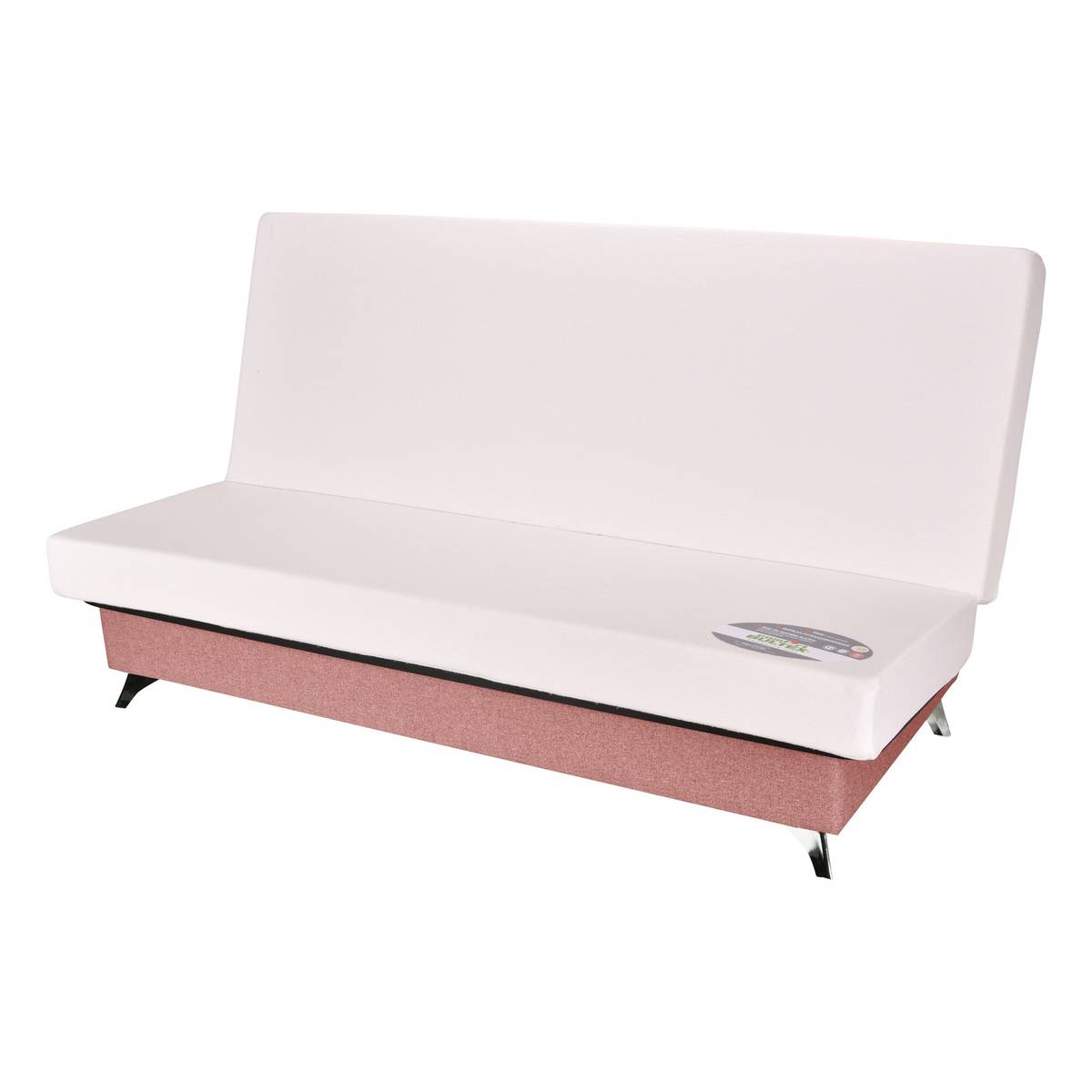 Canapé clic-clac tissu matelas Bultex 14 cm Gipsy Canapé clic-clac tissu matelas Bultex 14 cm Gipsy