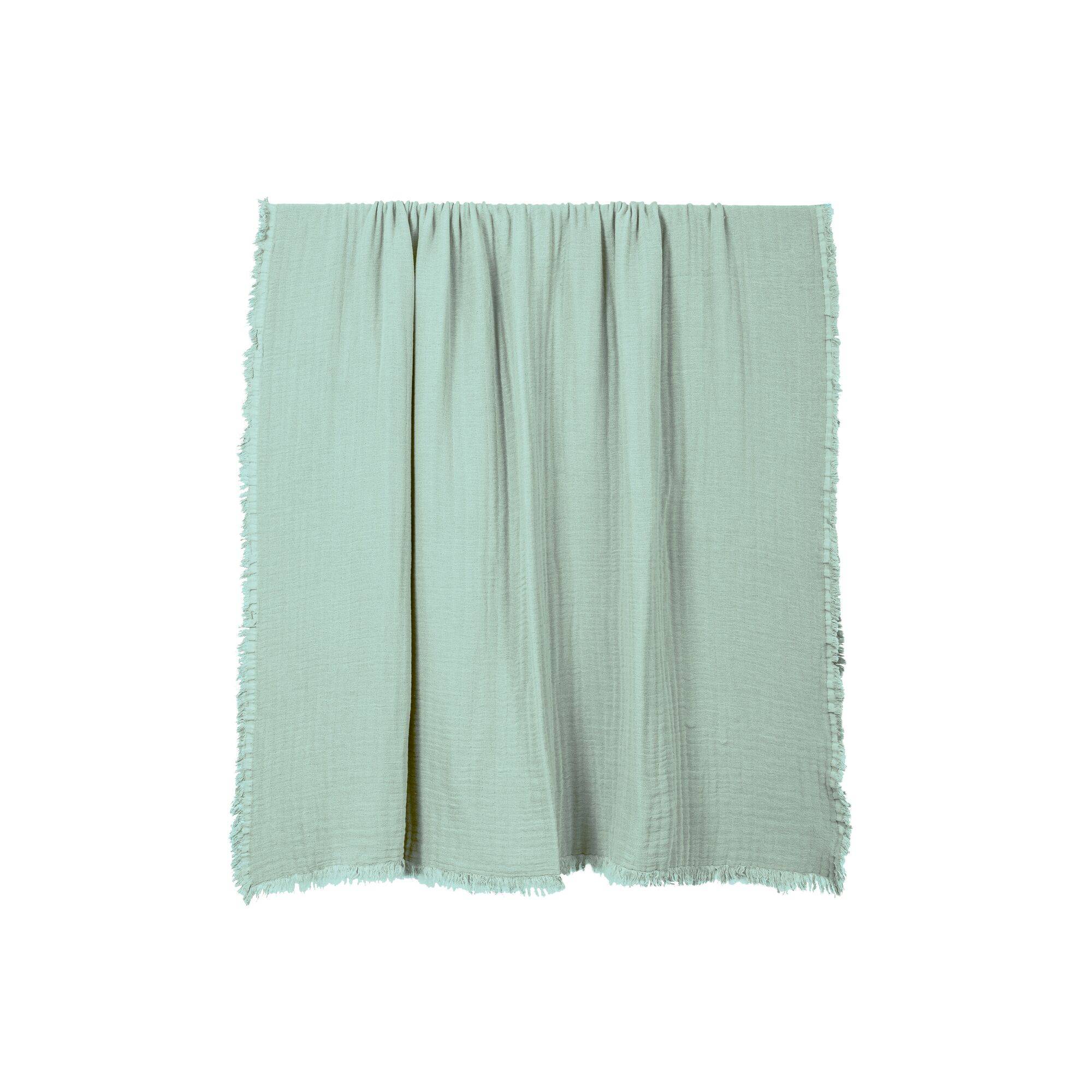 Plaid double voile de coton Vanly