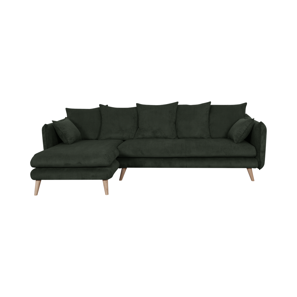 Canapé d'angle velours côtelé Orion Canapé d'angle velours côtelé Orion