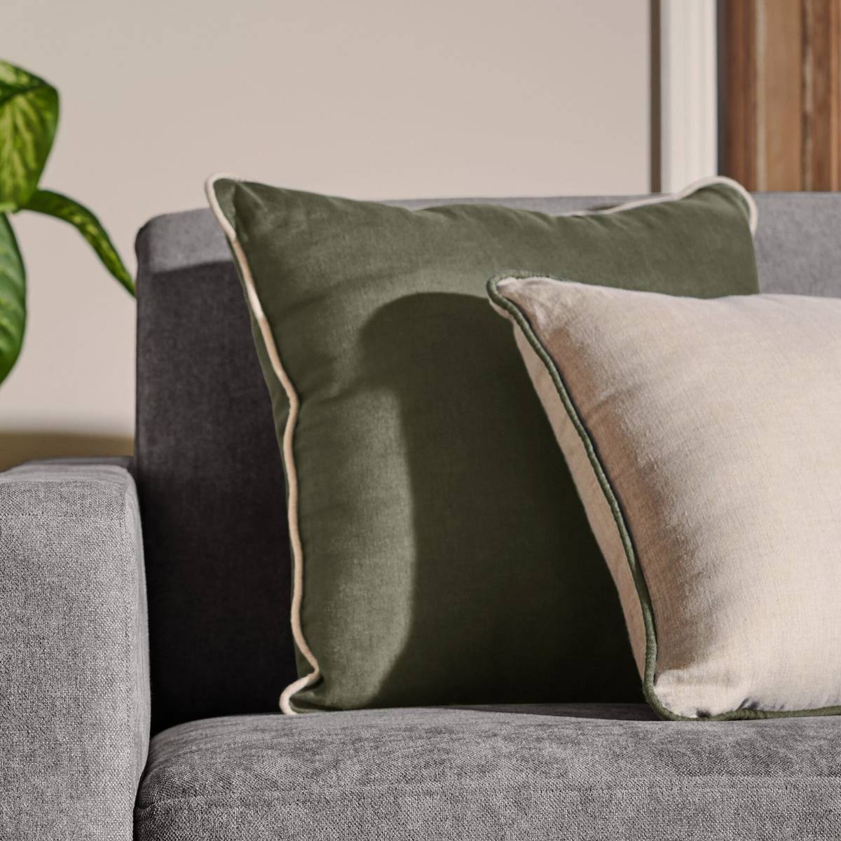 Coussin lin passepoil Carly Coussin lin passepoil Carly