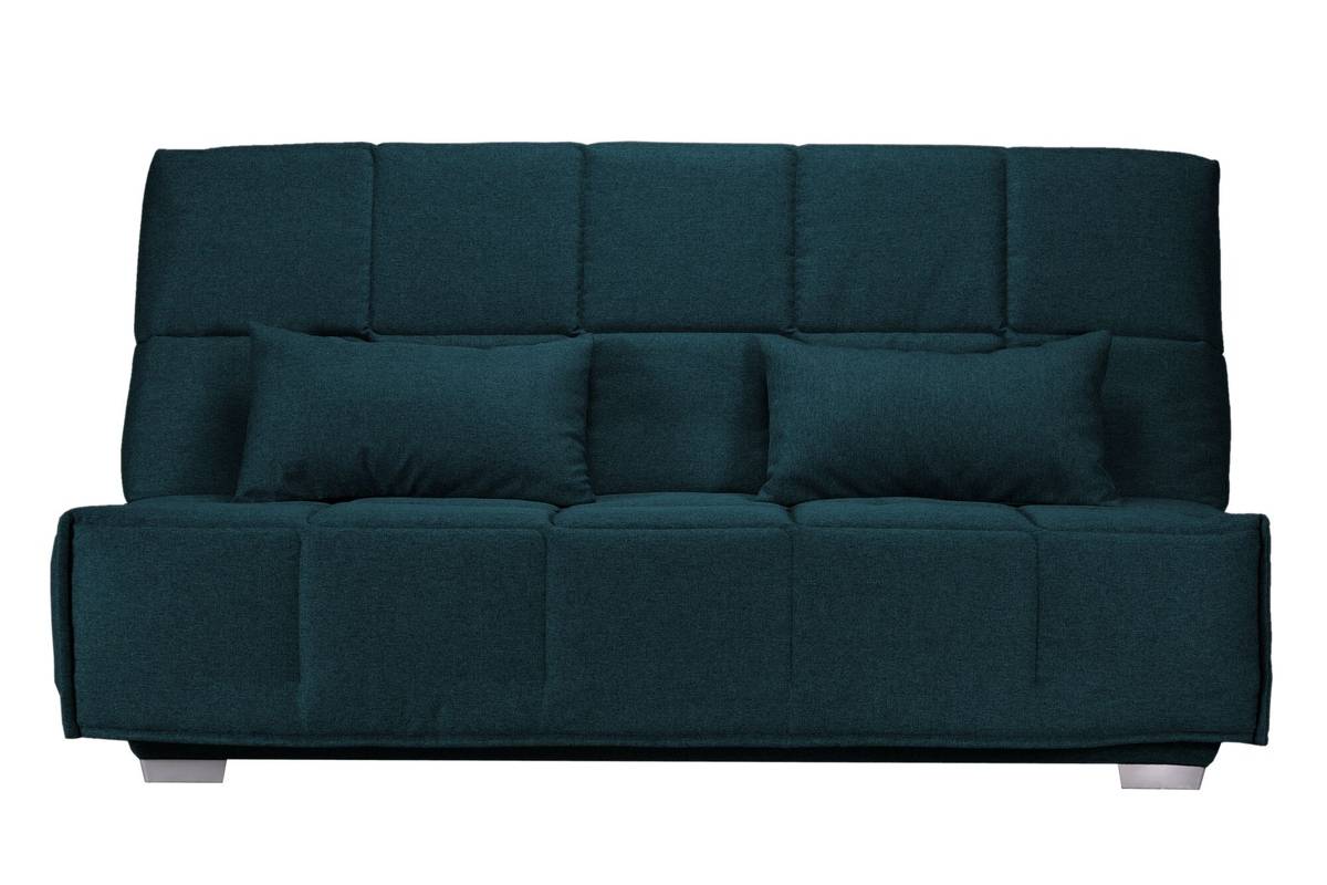 Canapé clic-clac tissu matelas Bultex 14 cm Gizia Canapé clic-clac tissu matelas Bultex 14 cm Gizia