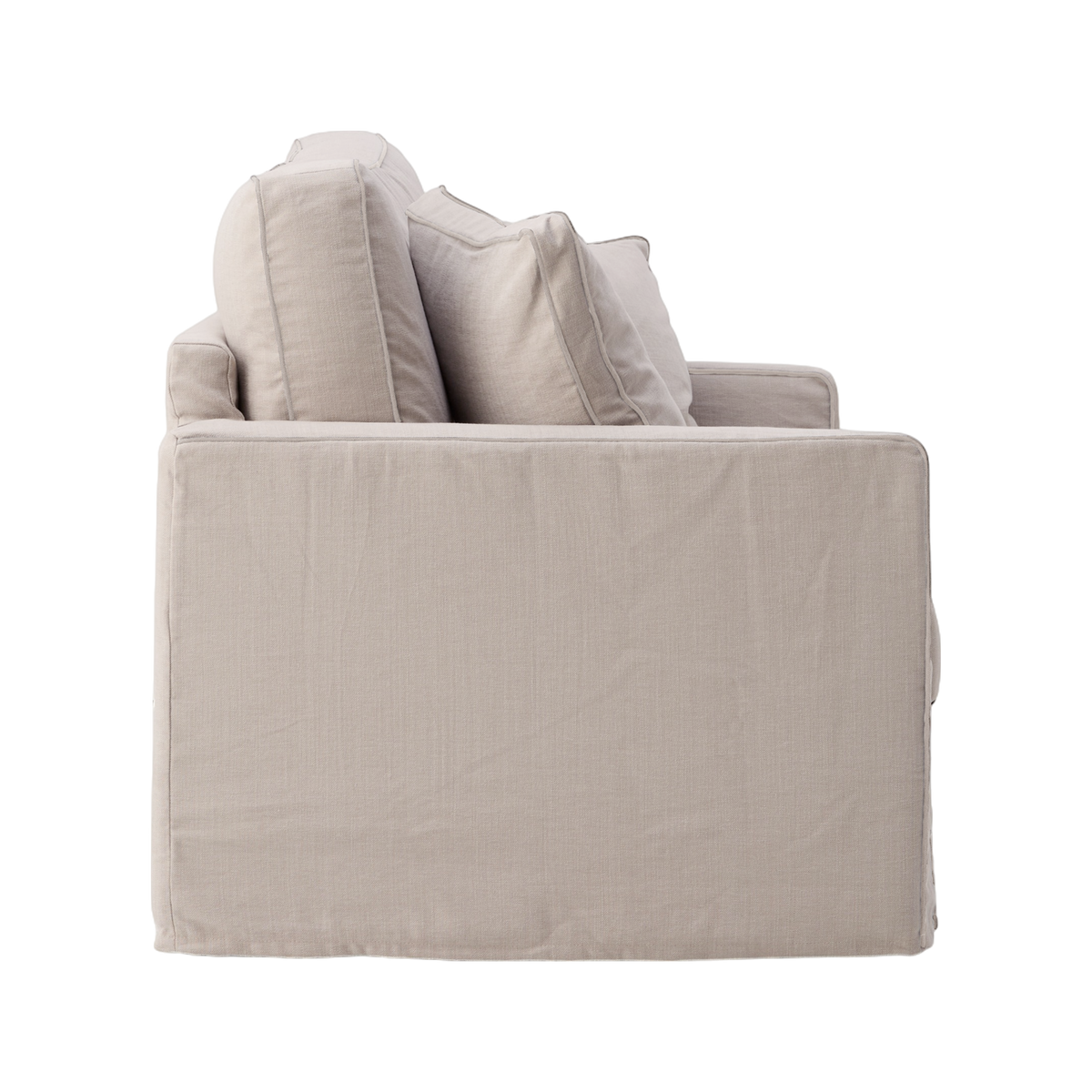 Fauteuil XL coton/lin déhoussable Margot Fauteuil XL coton/lin déhoussable Margot