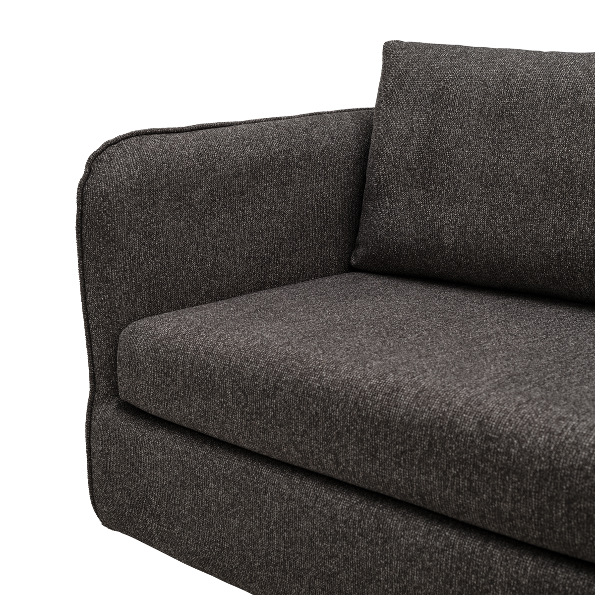 Canapé d'angle réversible compact tissu Maël Canapé d'angle réversible compact tissu Maël