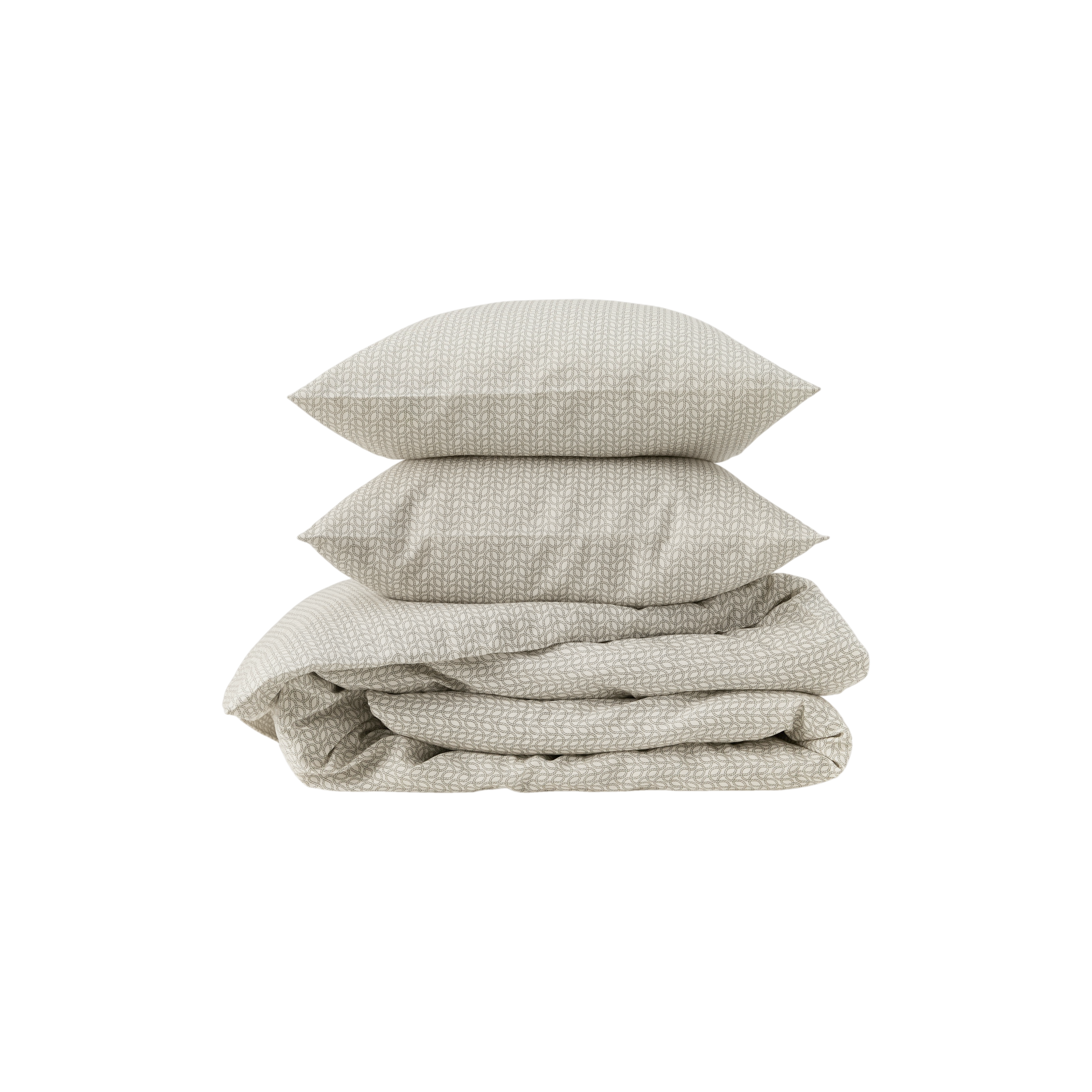 Parure de lit coton lin Néo Classique