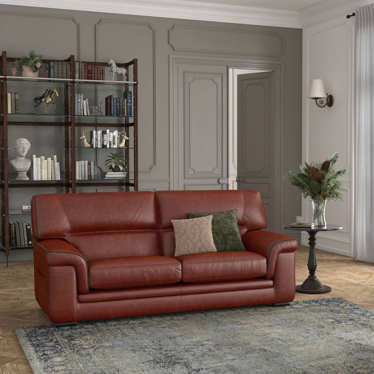 Canapé cuir Valentina Canapé cuir Valentina