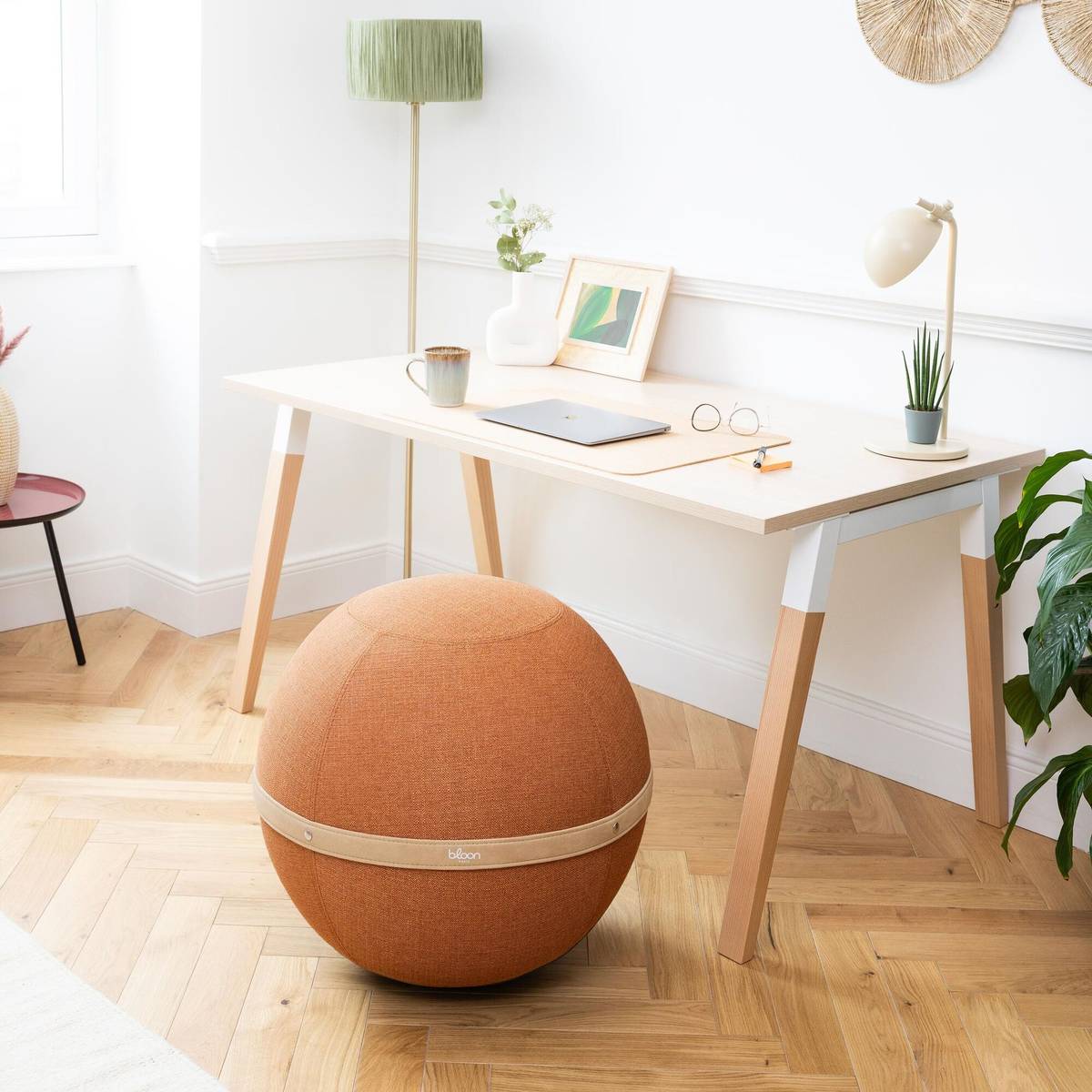 Siège ballon dynamique tissu chiné Siège ballon dynamique tissu chiné