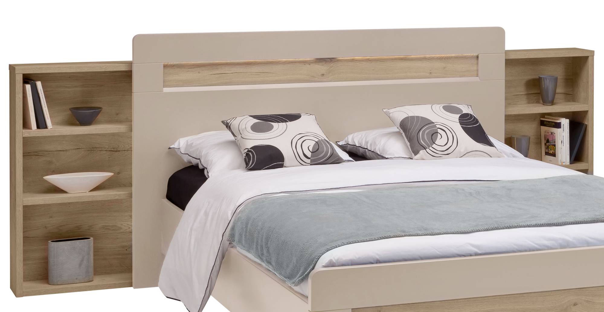 Tête de lit avec rangement : Design, capitonnée et moderne | Camif