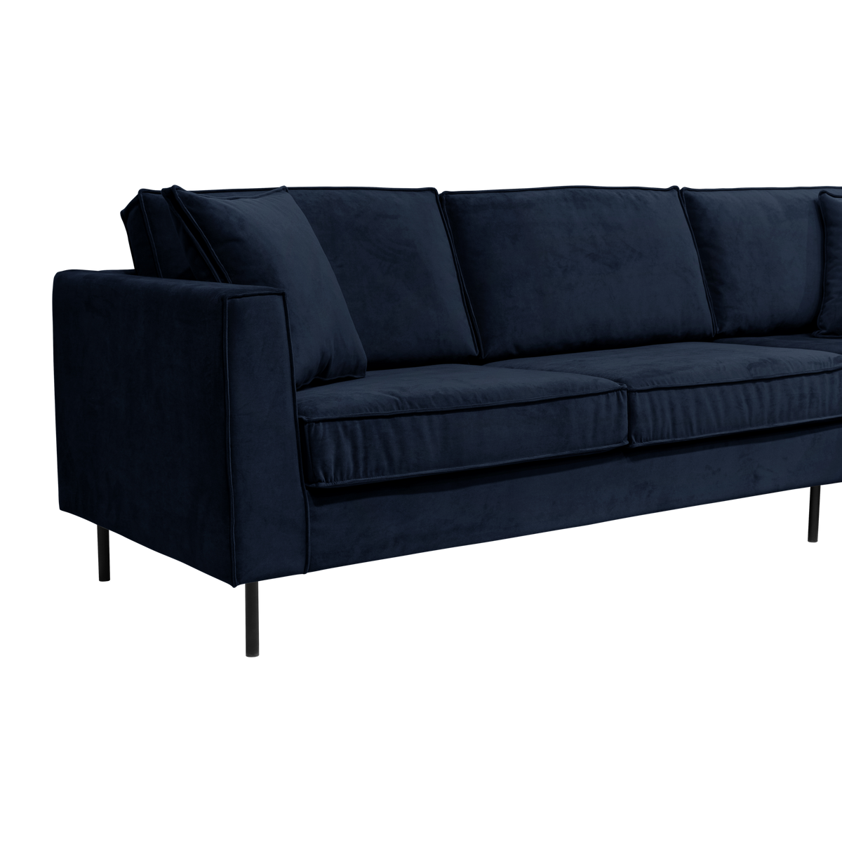 Canapé d'angle velours Pietra Canapé d'angle velours Pietra