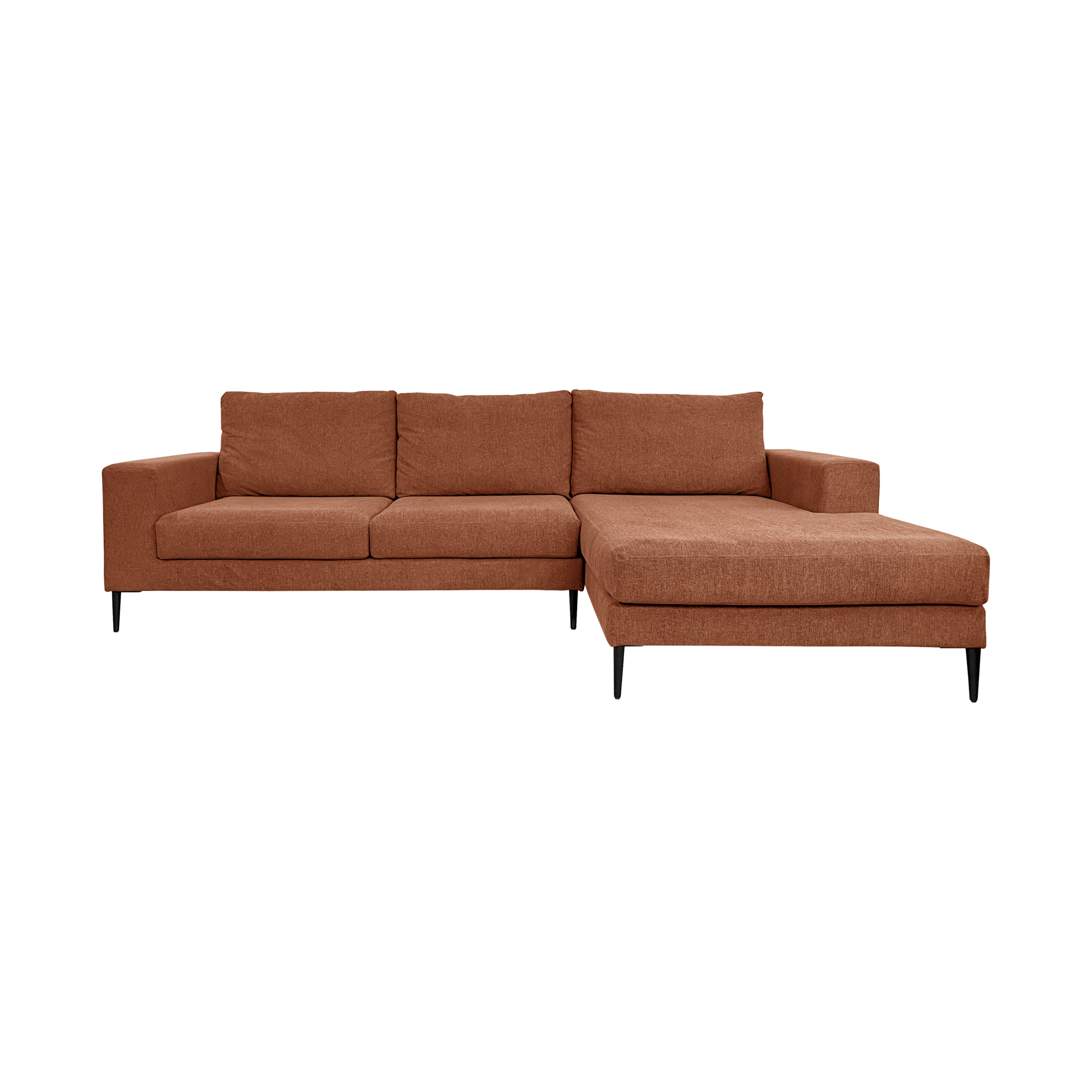 Canapé d'angle tissu Morgan