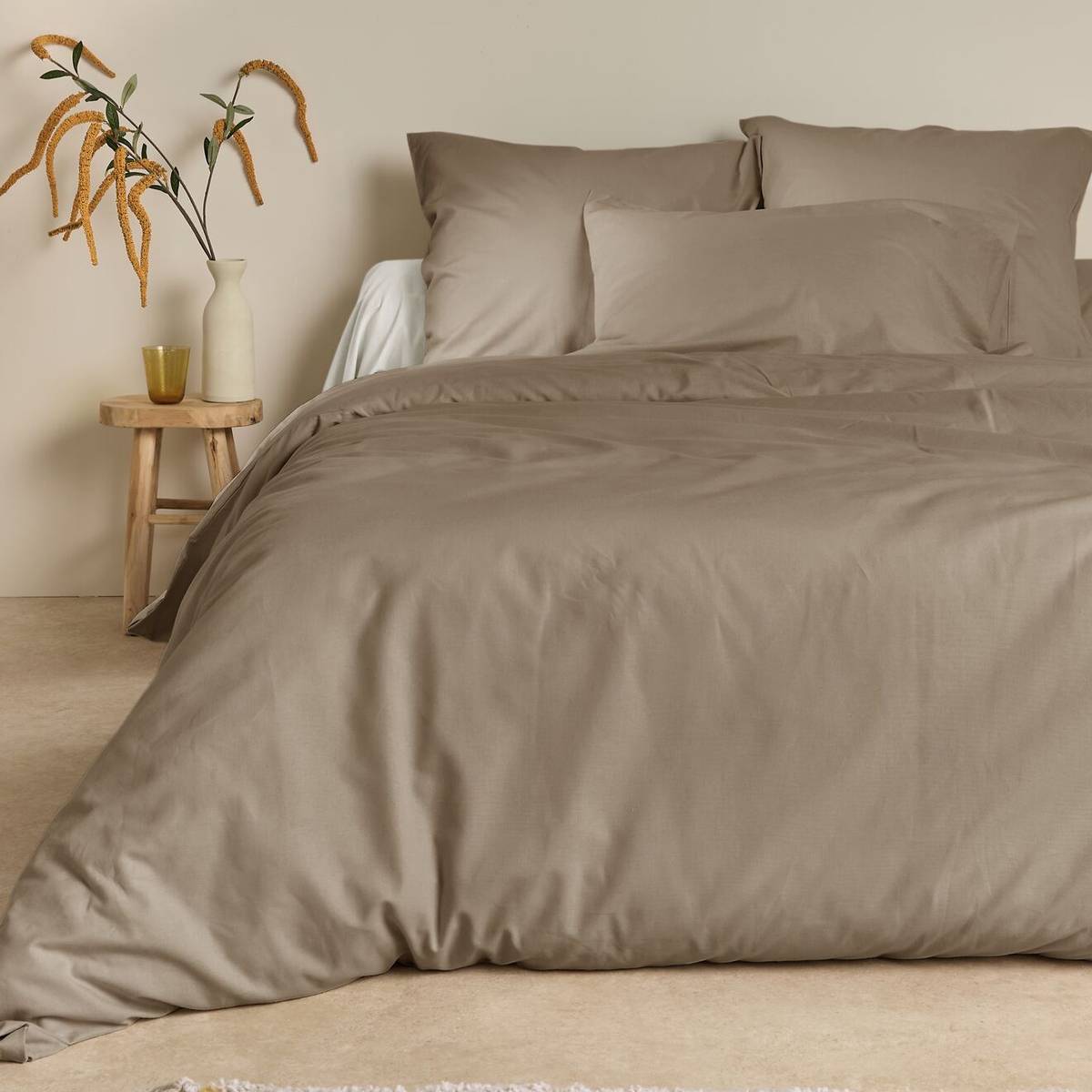 Housse de couette coton lin Valentine Housse de couette coton lin Valentine