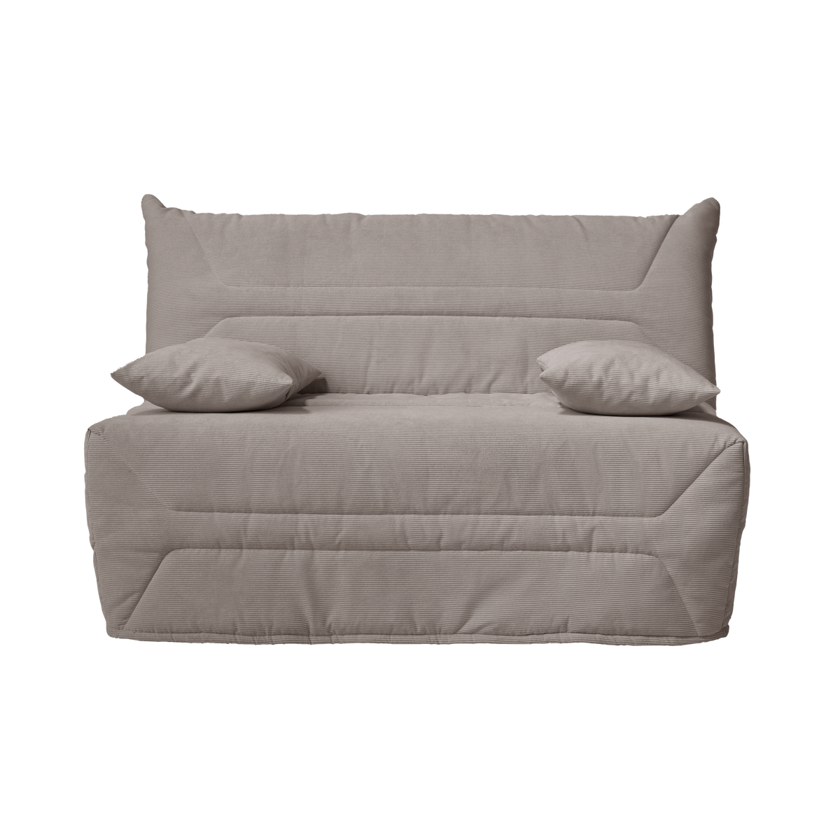 Canapé BZ velours côtelé matelas 12 cm Gaston Canapé BZ velours côtelé matelas 12 cm Gaston