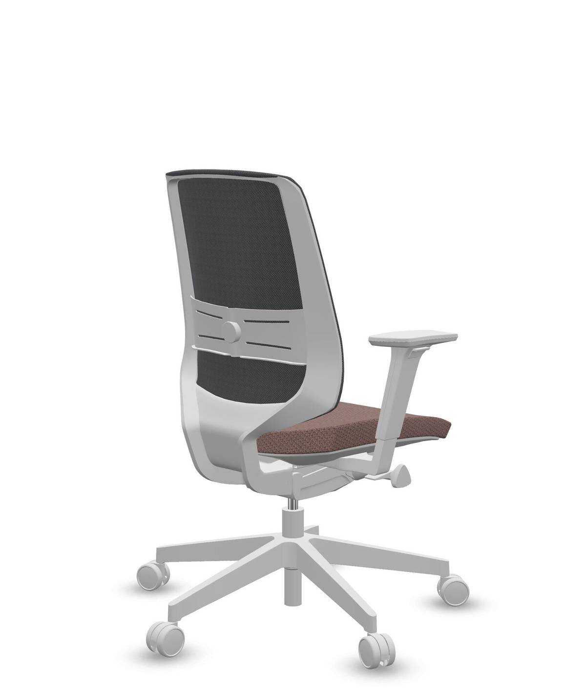 Fauteuil de bureau base grise et dossier résille Light Up 250SL Fauteuil de bureau base grise et dossier résille Light Up 250SL