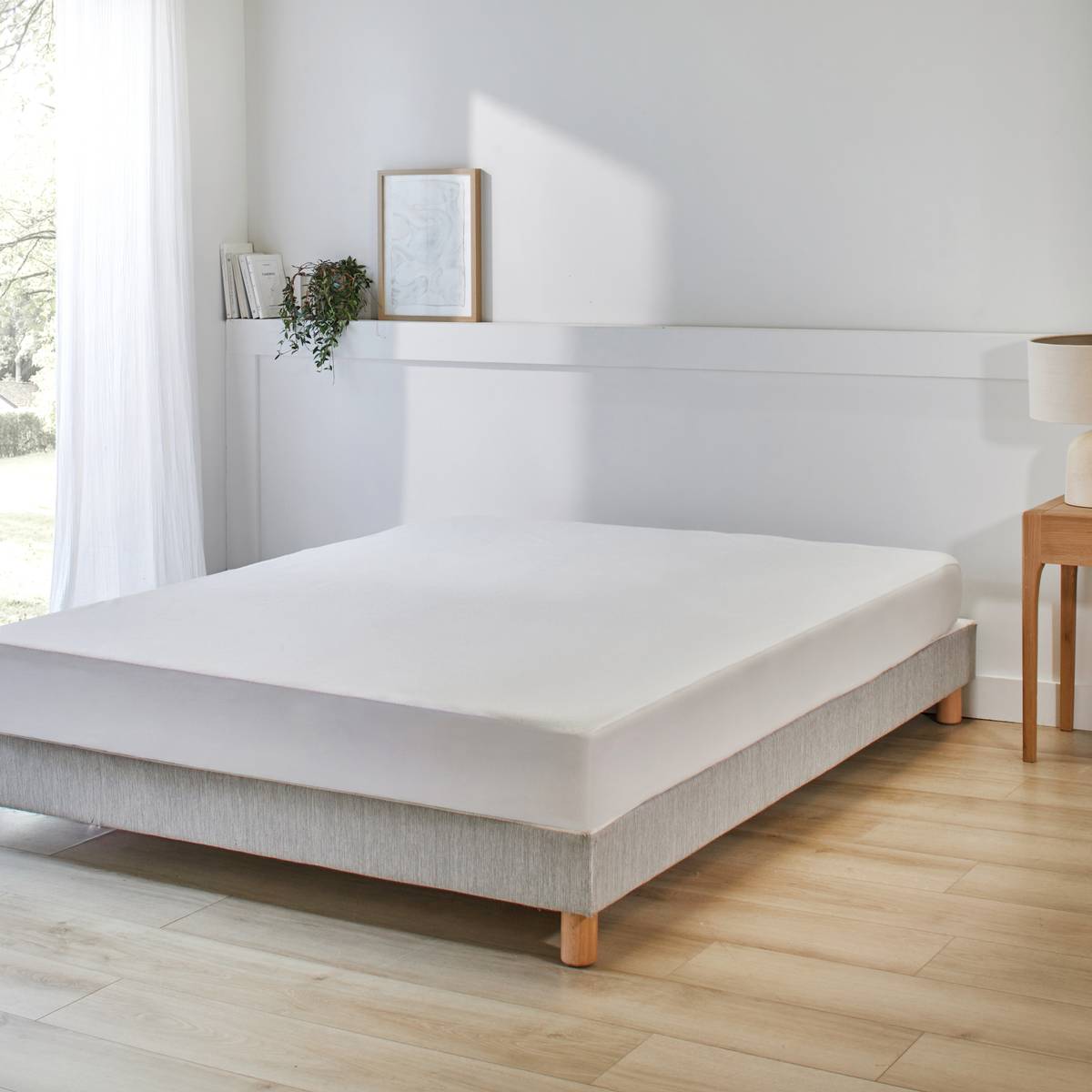 Protège matelas bonnet 30 cm Fernand Protège matelas bonnet 30 cm Fernand