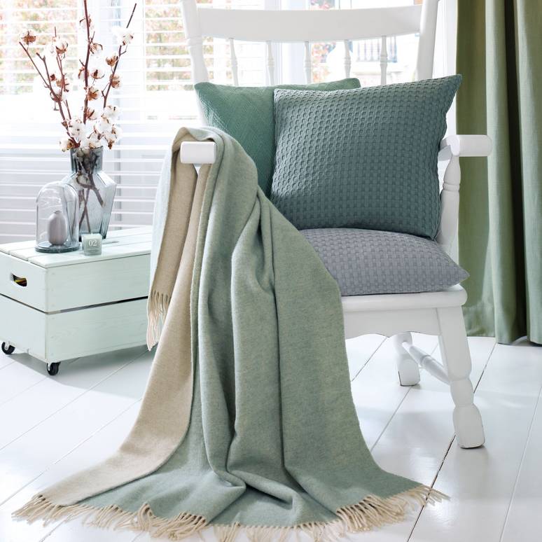 Plaid laine et cachemire Clarence Plaid laine et cachemire Clarence