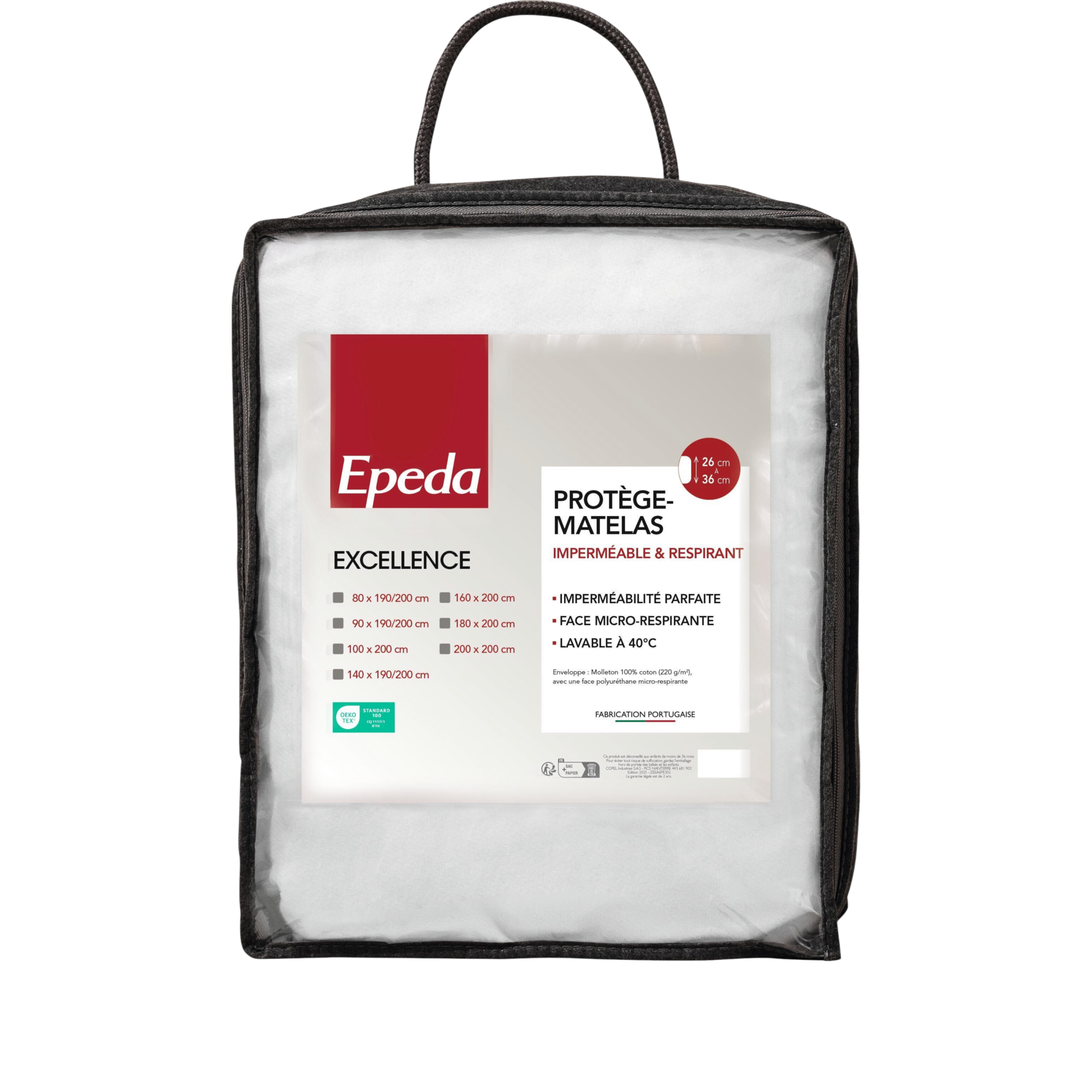 Protège matelas Excellence, Epeda