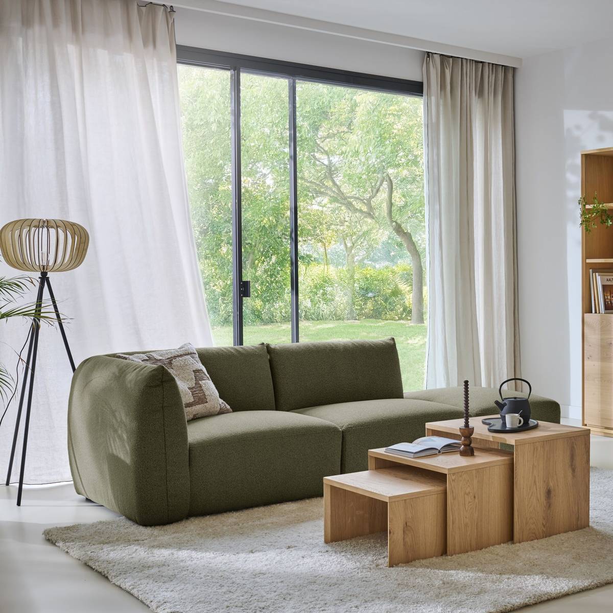 Angle droit pour canapé modulable tissu Pixel Angle droit pour canapé modulable tissu Pixel