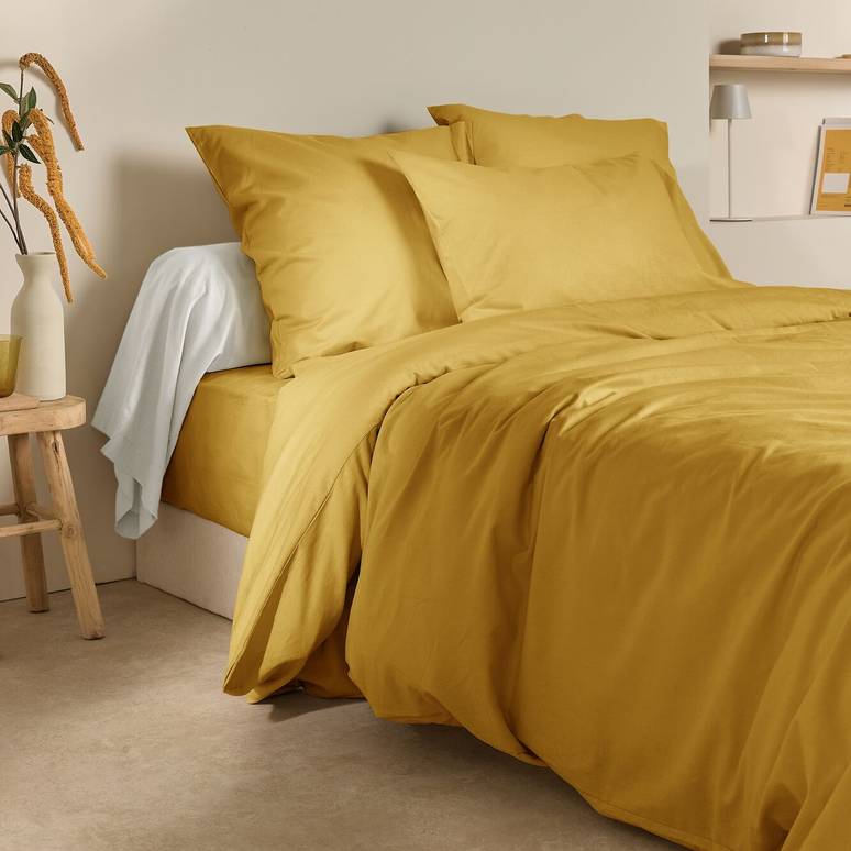 Housse de couette coton lin Valentine Housse de couette coton lin Valentine