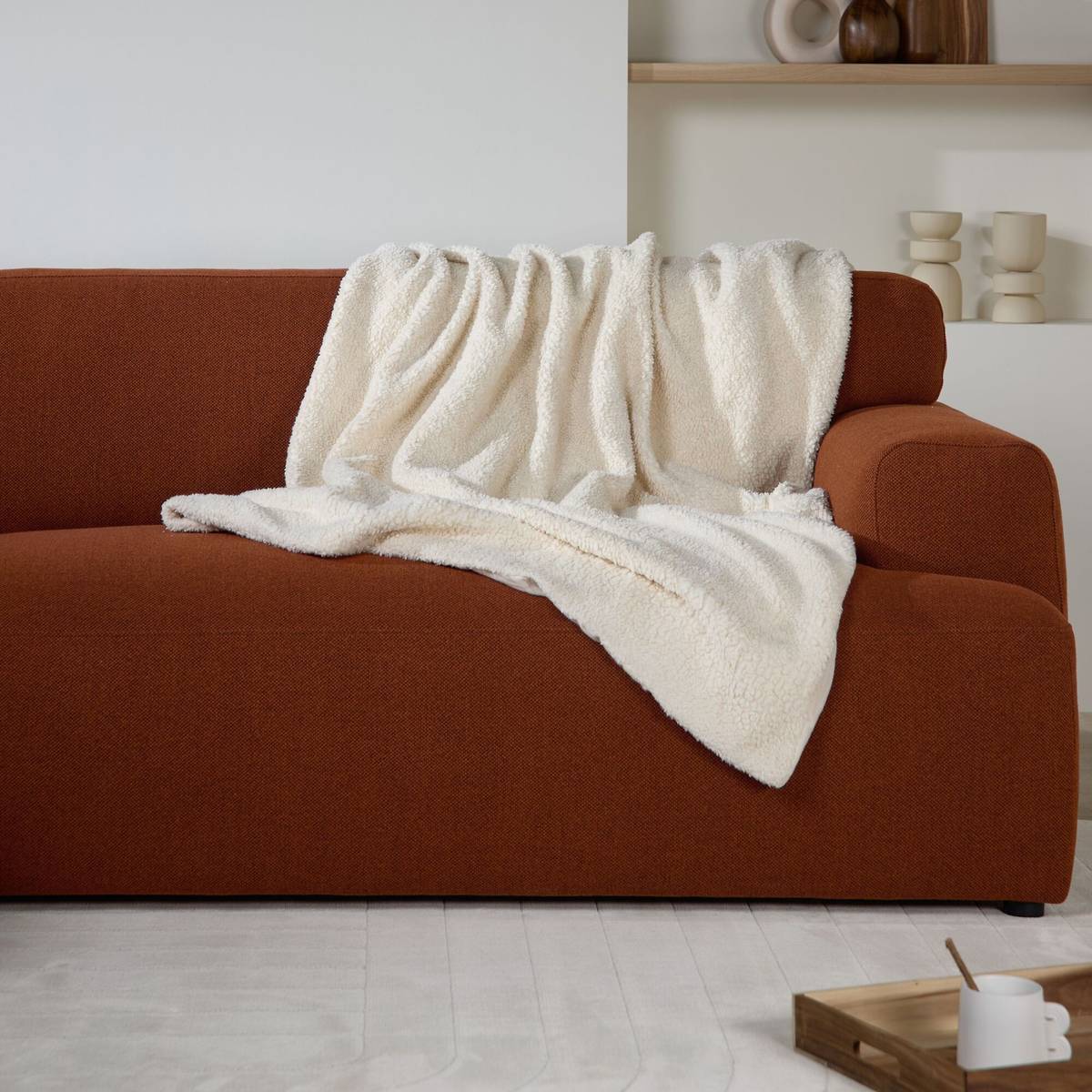 Plaid sherpa gaze de coton bio Pablo Plaid sherpa gaze de coton bio Pablo