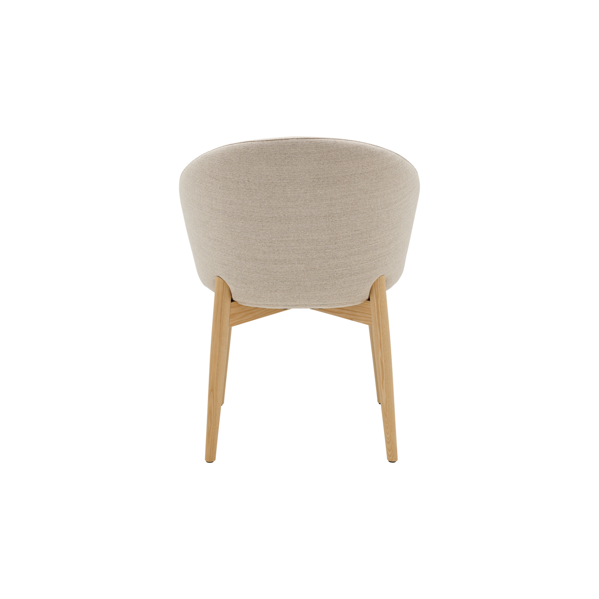 Chaise avec accoudoirs pieds bois Maud Chaise avec accoudoirs pieds bois Maud