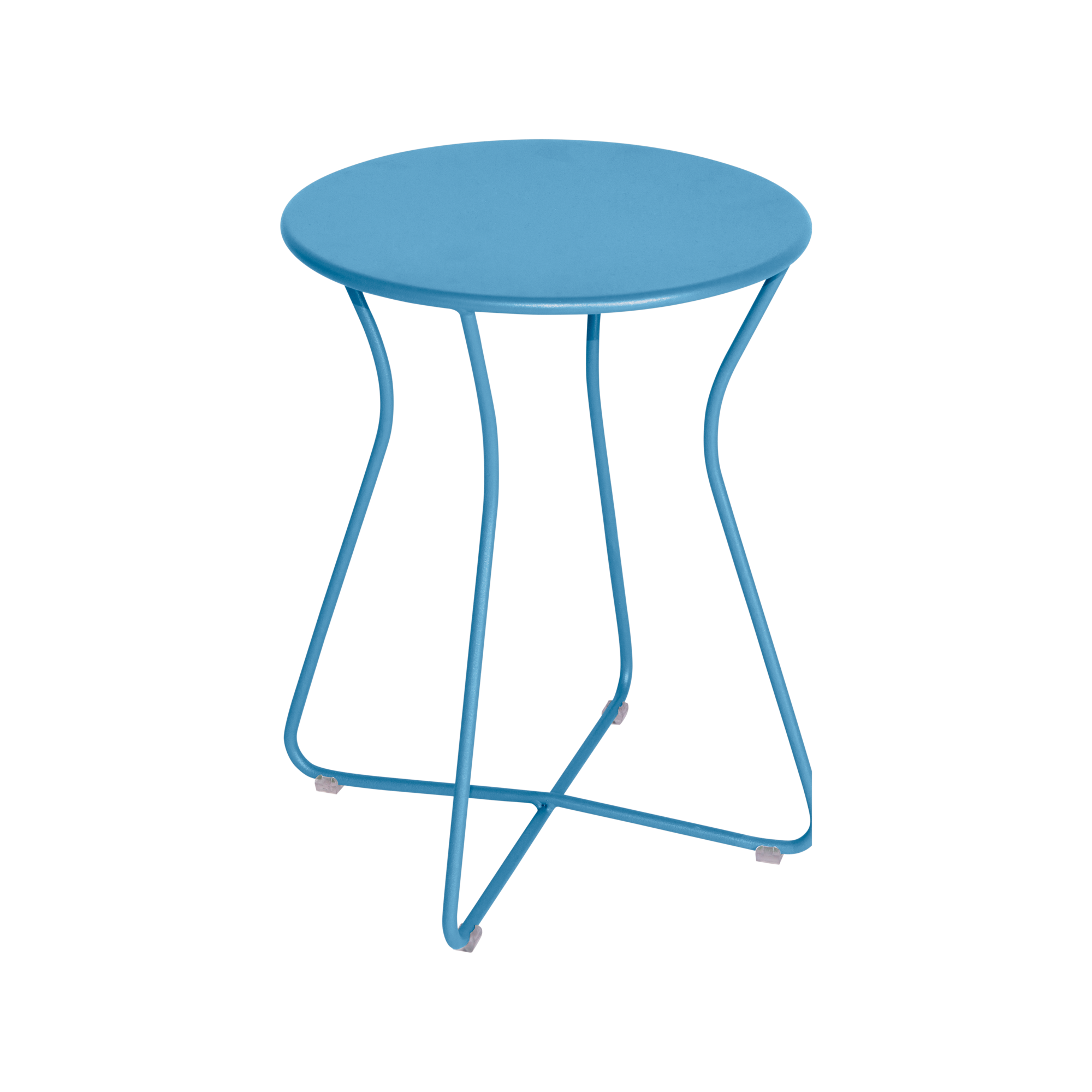Table Basse Ronde Hauteur 45 cm Cocotte en Acier