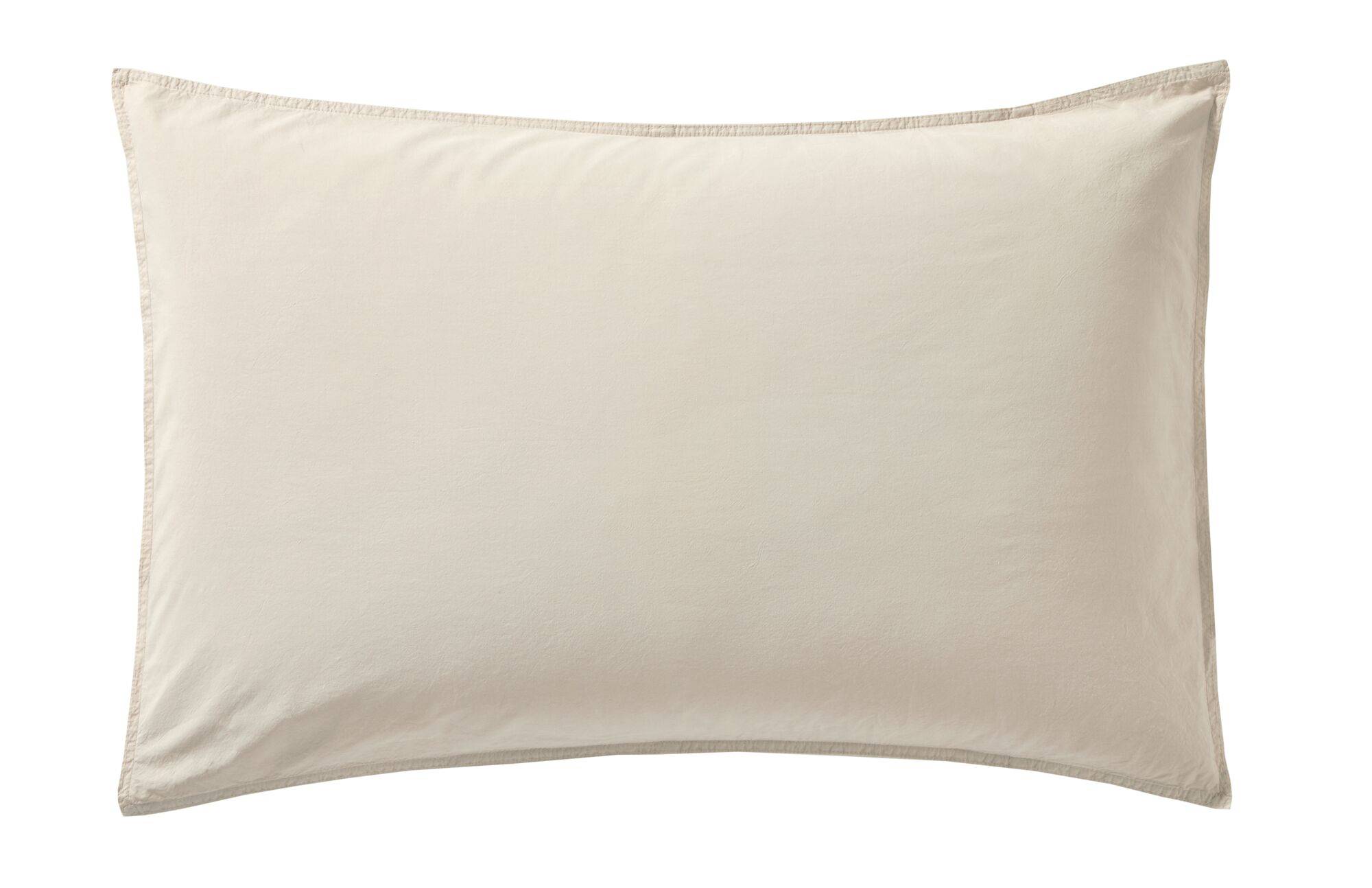 Taie percale lavée Bohème