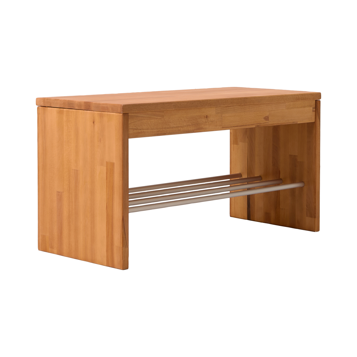 Banc à chaussures bois massif 1 place Cyriel Banc à chaussures bois massif 1 place Cyriel