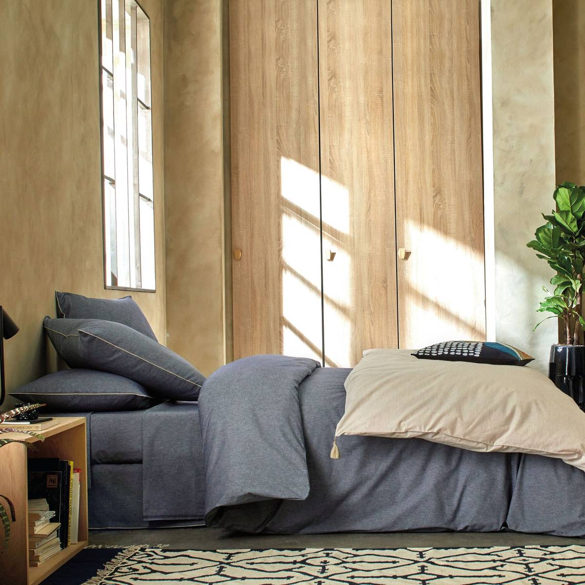 Drap housse coton bio et recyclé Ressources Drap housse coton bio et recyclé Ressources