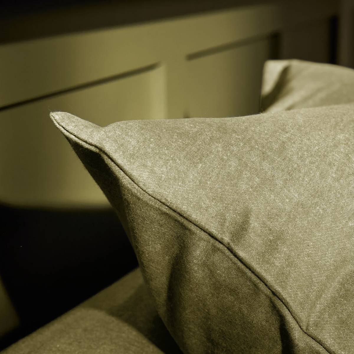 Taie d'oreiller coton flanelle Livia Taie d'oreiller coton flanelle Livia